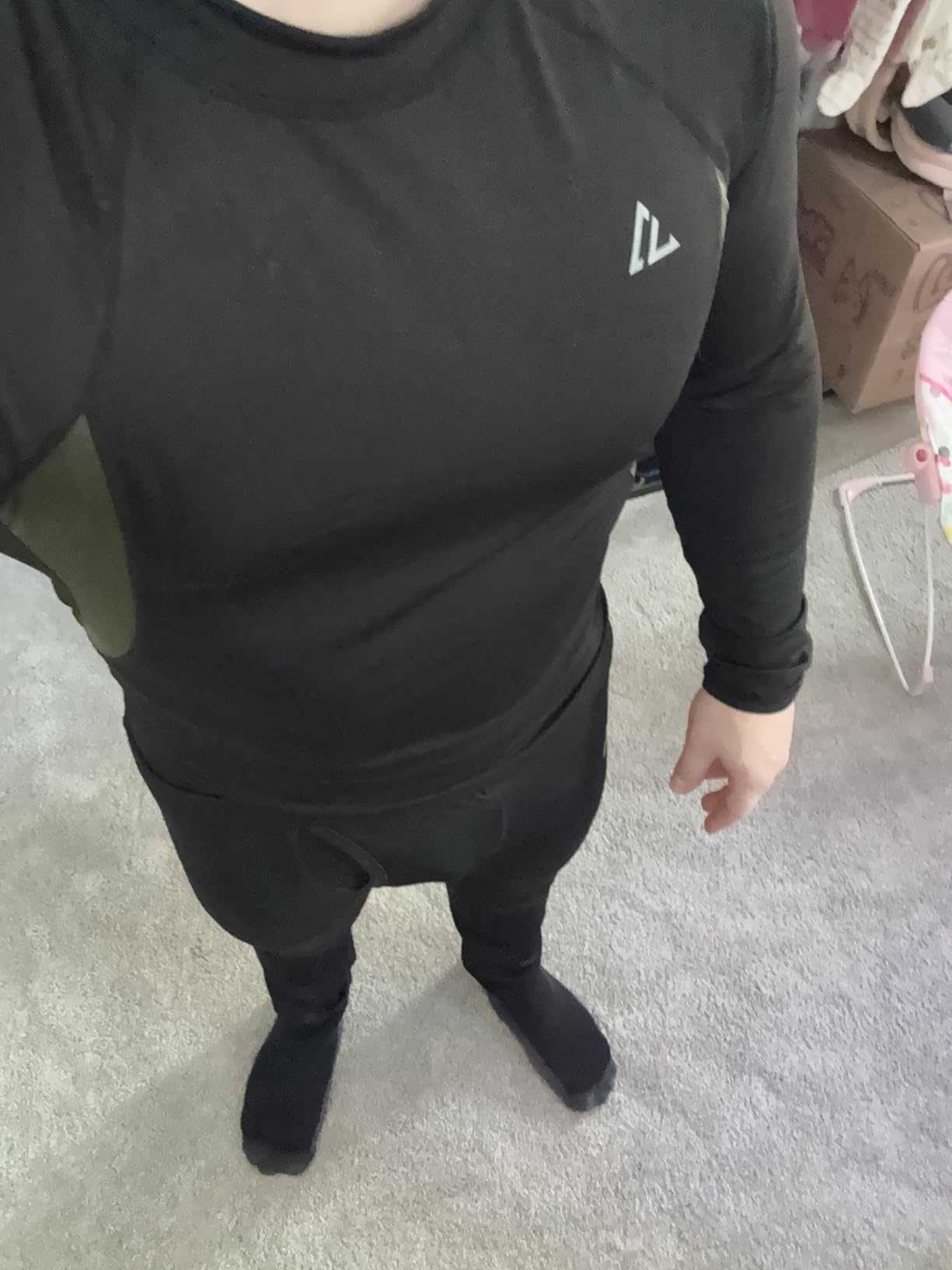Mens Thermal Underwear Long Johns Set Cold Weather Hunting Base Layer customer photo 1