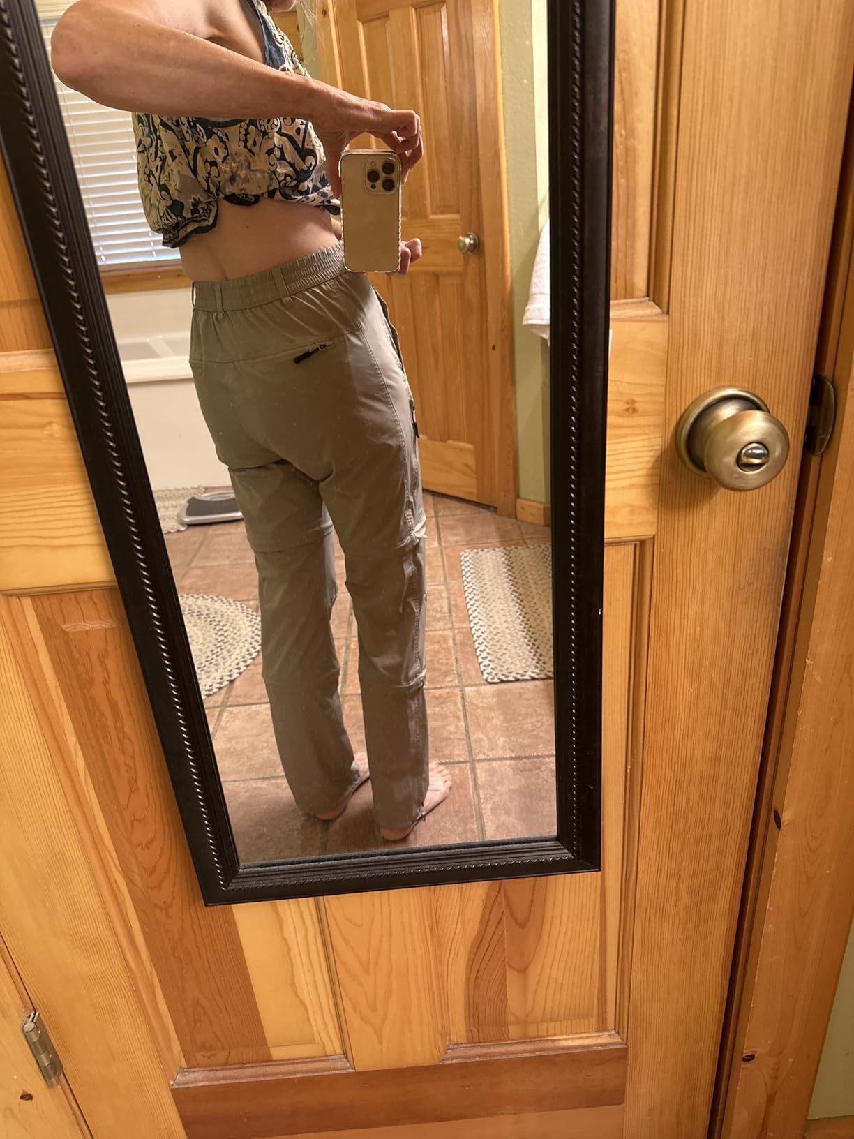 Little Donkey Andy Women's Convertible Pants, 3 in 1 Zip Off Hiking Pants customer photo 2