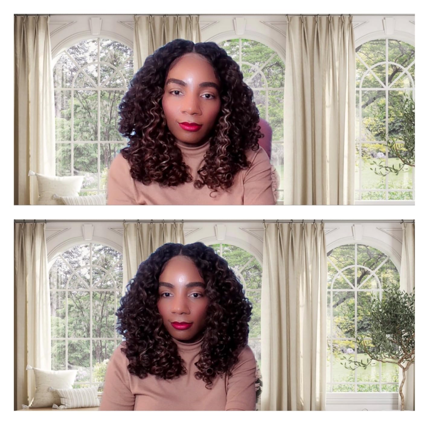 Sensationnel Butta LaceWig-Unit 5, 1B OFFBLACK | Glueless, Lace Front, Synthetic, Pre-Plucked Hairline, Extra Wide 5 Inch Deep Parting customer photo 1
