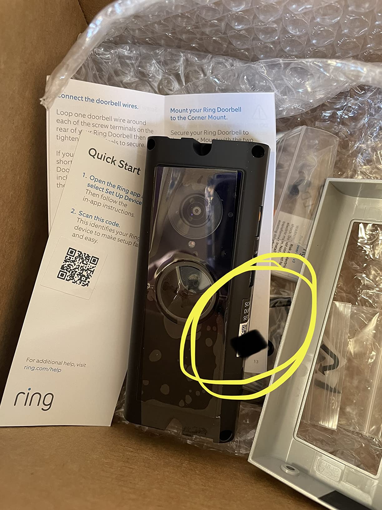 Wired Doorbell Pro - Best-in-class hardwired doorbell camera with cutting-edge features (existing doorbell wiring required) (2021 release) customer photo 1