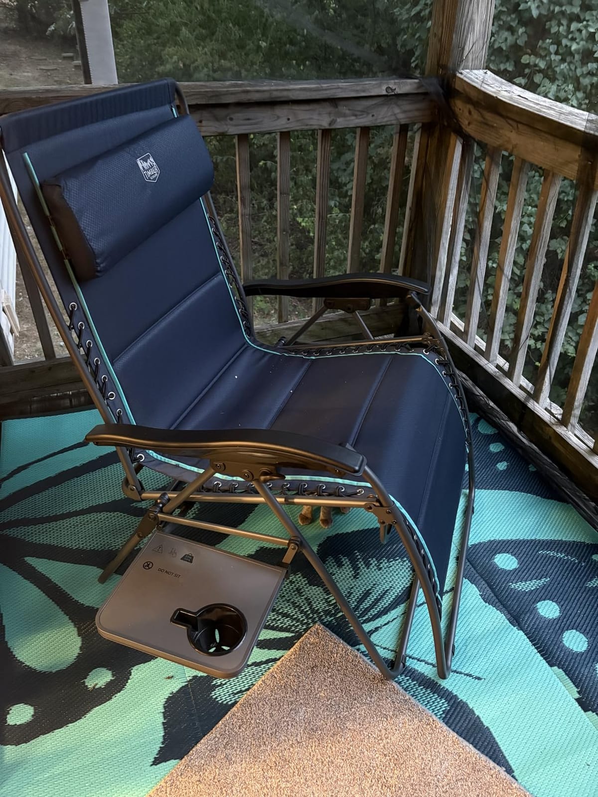 TIMBER RIDGE XXL Oversized Zero Gravity Chair, 33