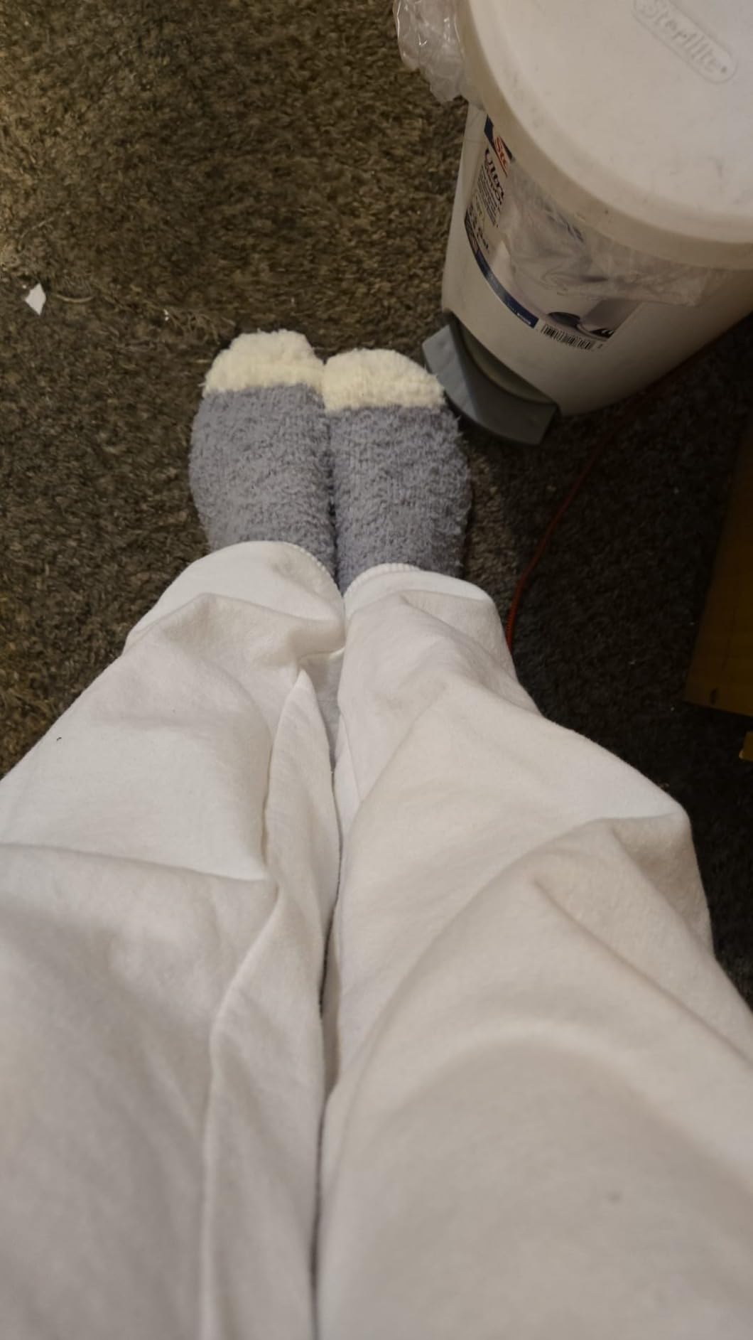 TEHOOK Warm & Cozy Gifts for Women, Fluffy Fuzzy Plush Sleeping Slipper Socks customer photo 1