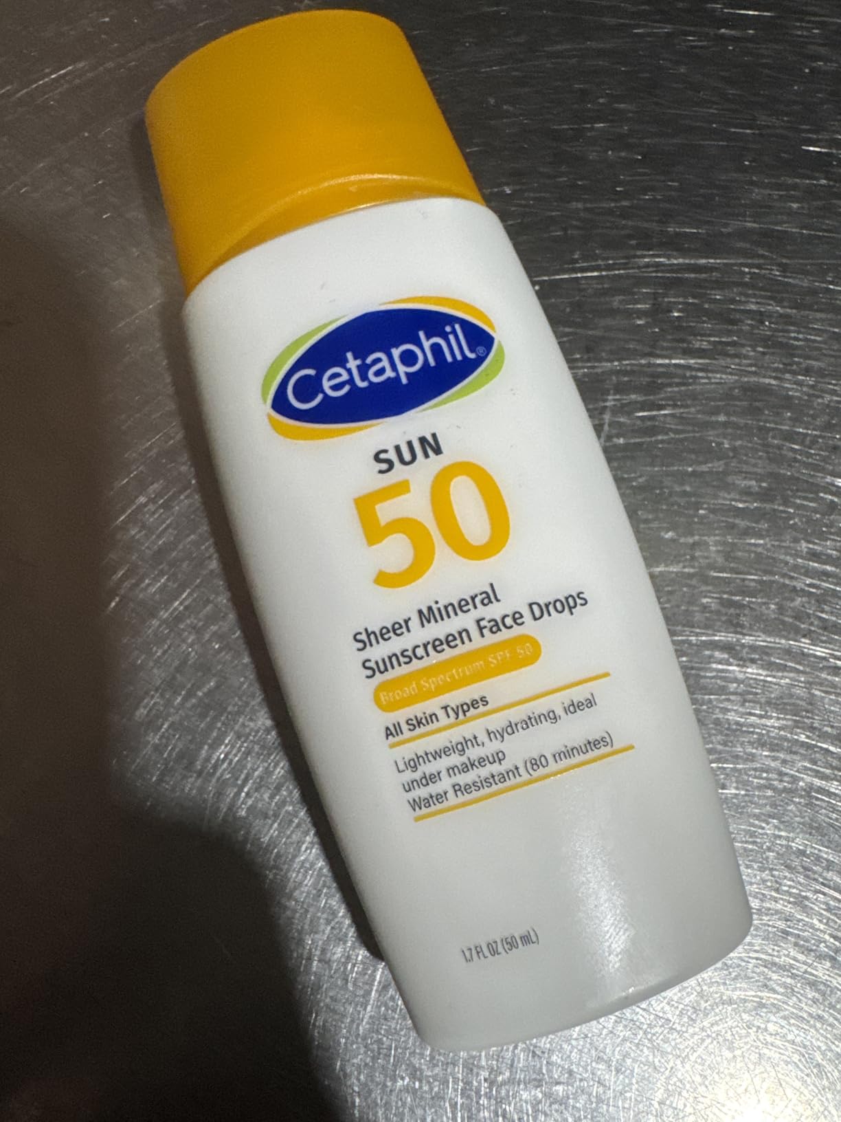 Cetaphil Sheer Mineral Face Sunscreen, SPF 50, Zinc Oxide, 1.7oz customer photo 1