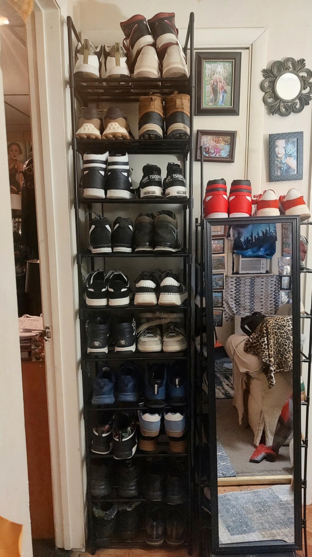 OYREL Shoe Rack - Sturdy Metal Shoes Storage Organizer for Closet, Entryway customer photo 1