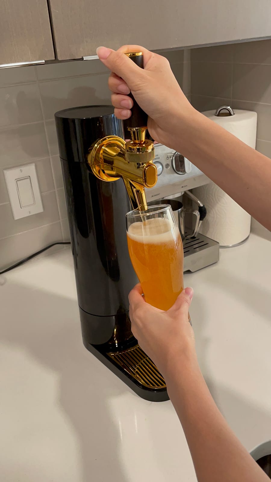 GREEN HOUSE: Draft Pour Beer Dispenser & Ultra Fine Foam Maker customer photo 1