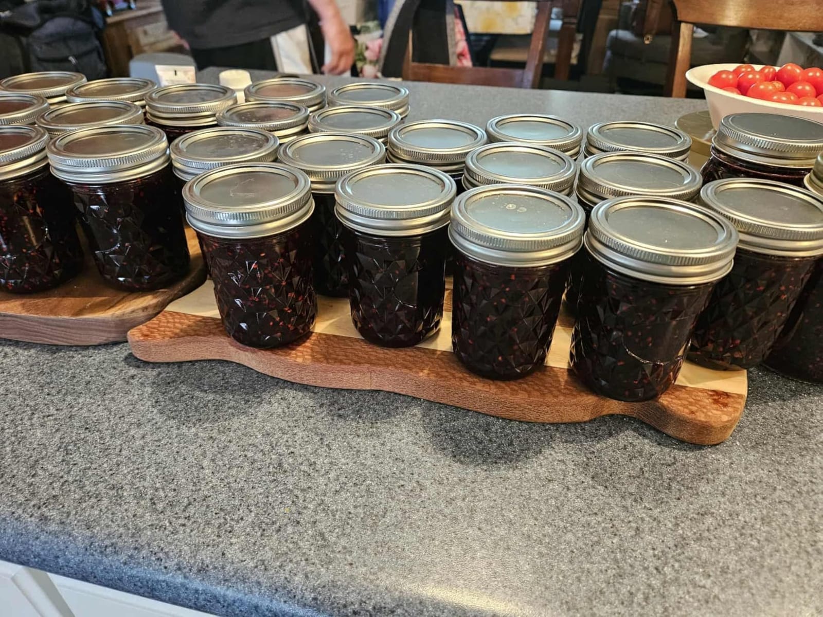 SKOCHE Mason Jars 8 oz 24 Pack Half Pint Canning Jars with Lids and Bands customer photo 1