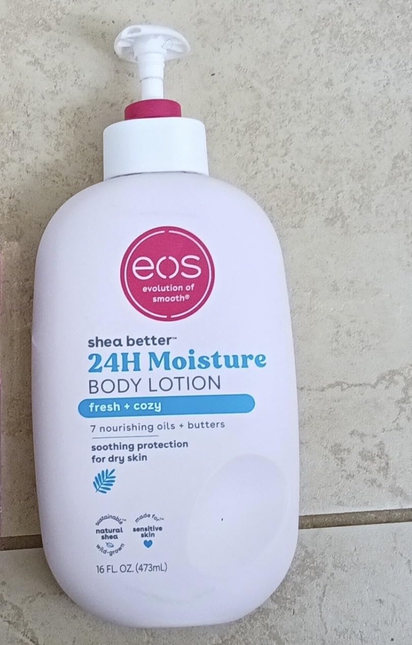 eos Shea Better Body Lotion- Vanilla Cashmere, 24-Hour Moisture, 16 fl oz customer photo 1