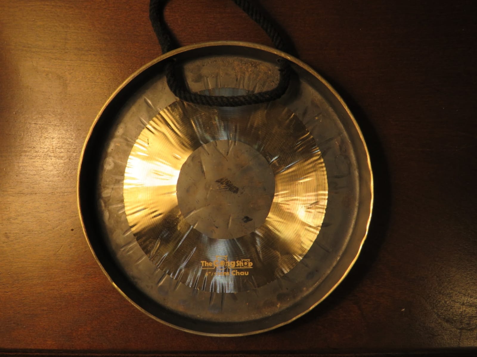 The Gong Shop Handcrafted Chinese Gong - Rich Wash & Deep Resonant Tones for Meditation, Sound Healing, Yoga or Home Decor (8