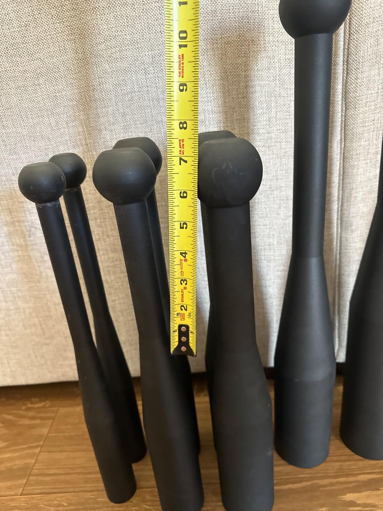 Logest Steel Mace Exercise Club - Heavy Duty Steel Indian Clubs Perfect for Strength Training and Rehabilitation Improves Grip and Full Body Workouts Available in 5 10 15 20 25 30 Pounds customer photo 2