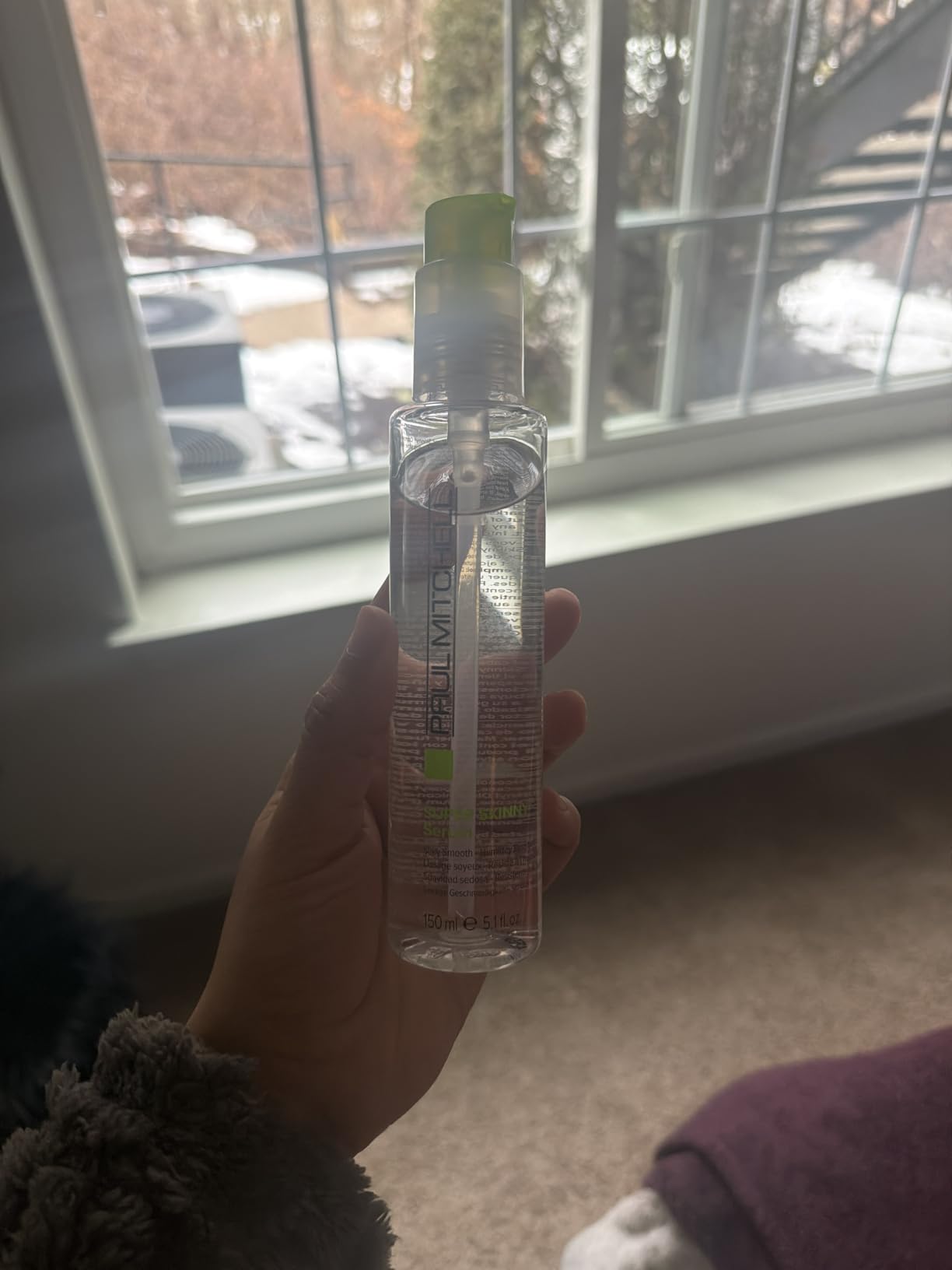 Paul Mitchell Super Skinny Serum Blowout Primer, Speeds Up Drying Time, Humidity Resistant, For All Hair Types customer photo 1