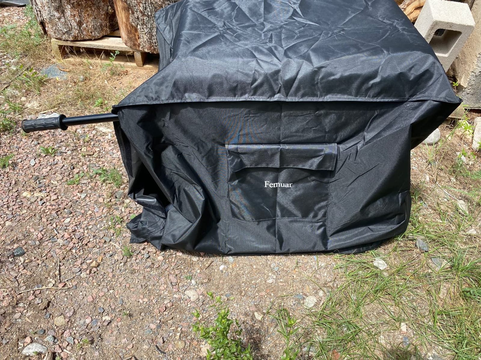 Outdoor Generator Covers Waterproof Heavy Duty 600D Oxford Portable Generator Cover Universal for 5500-15000 Watt Portable Generators ,38x28x30 in customer photo 1