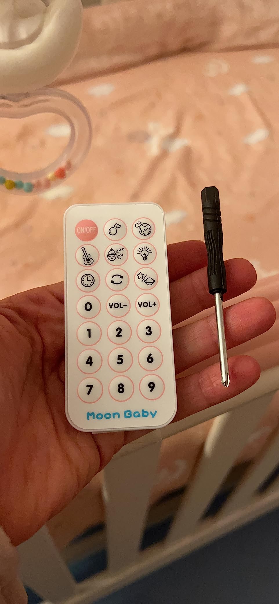 BOBXIN Baby Crib Mobile with 108 Music & Projector customer photo 1