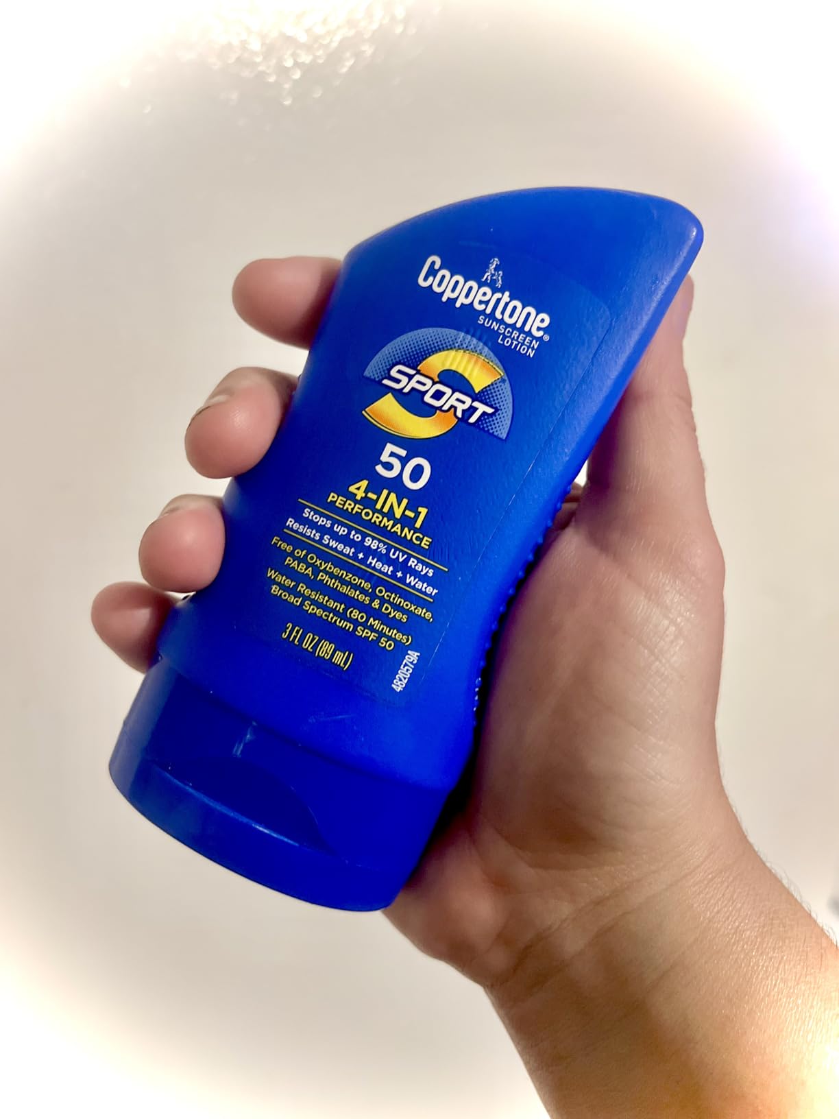 Coppertone Sport Mineral Sunscreen Lotion SPF 50, 5 FL OZ customer photo 2