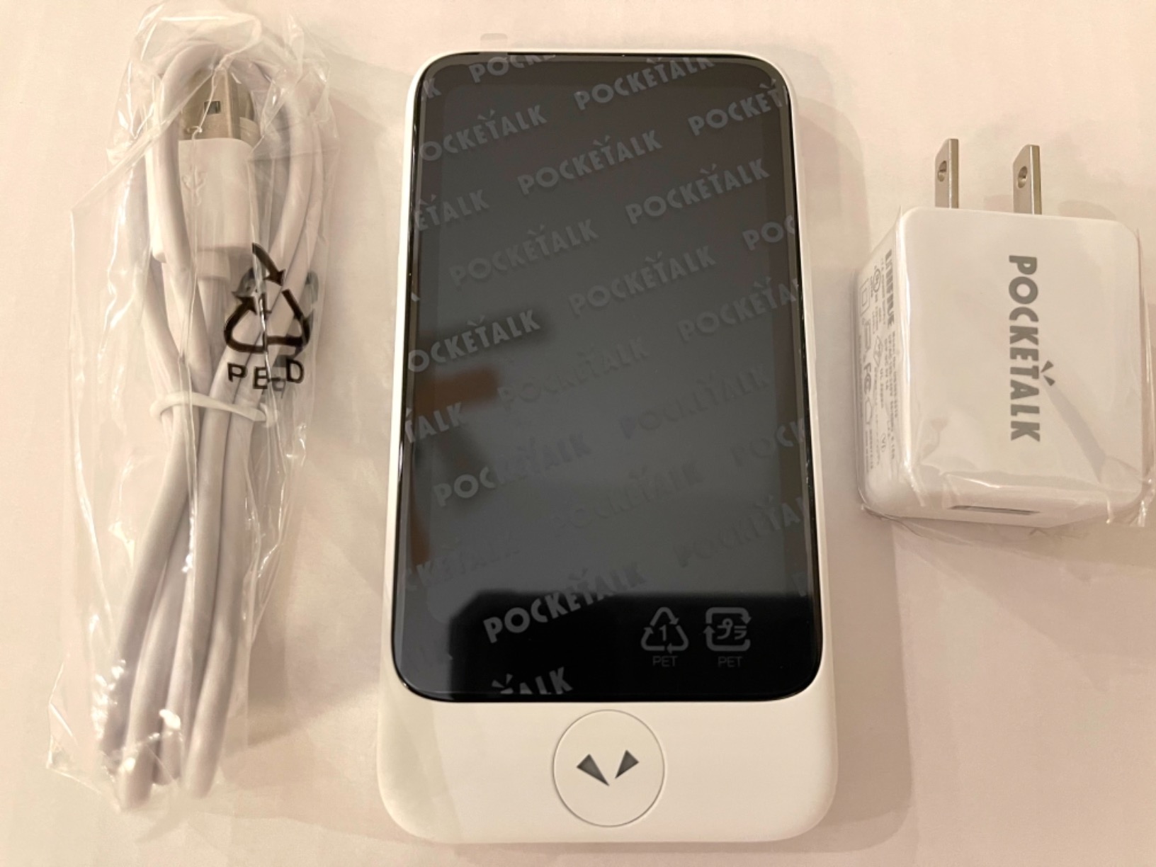 Pocketalk Plus -Real Time, Two-Way Voice & Camera 84+ Language Translator - Extra Large Screen, Longer Battery Life, HIPAA Compliant - Perfect for Travel, Business, Doctors, Nurses, Teachers, Students customer photo 2