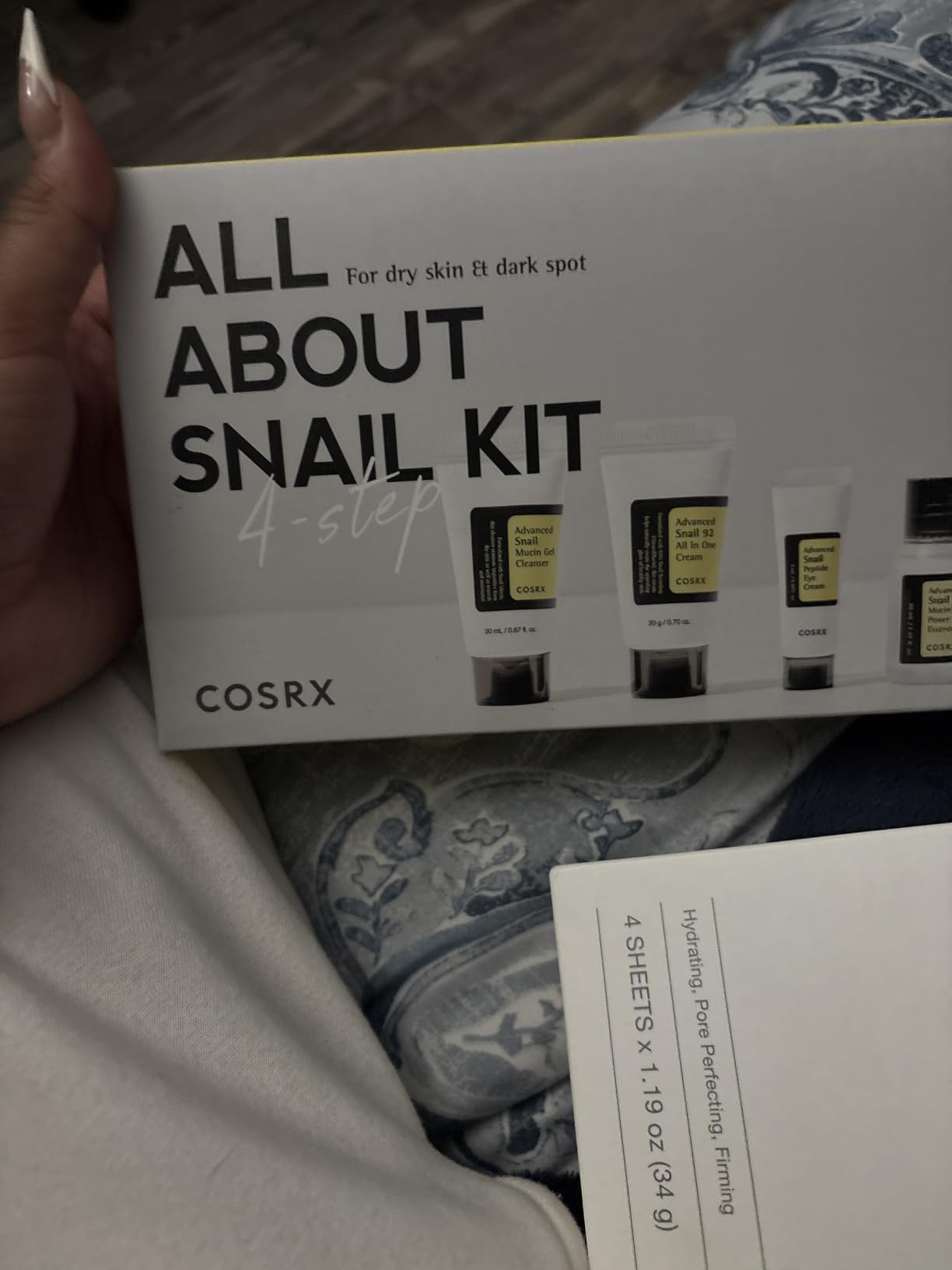 COSRX All About Snail Mucin Korean Skin Care Set, Mini Travel Essentials customer photo 2