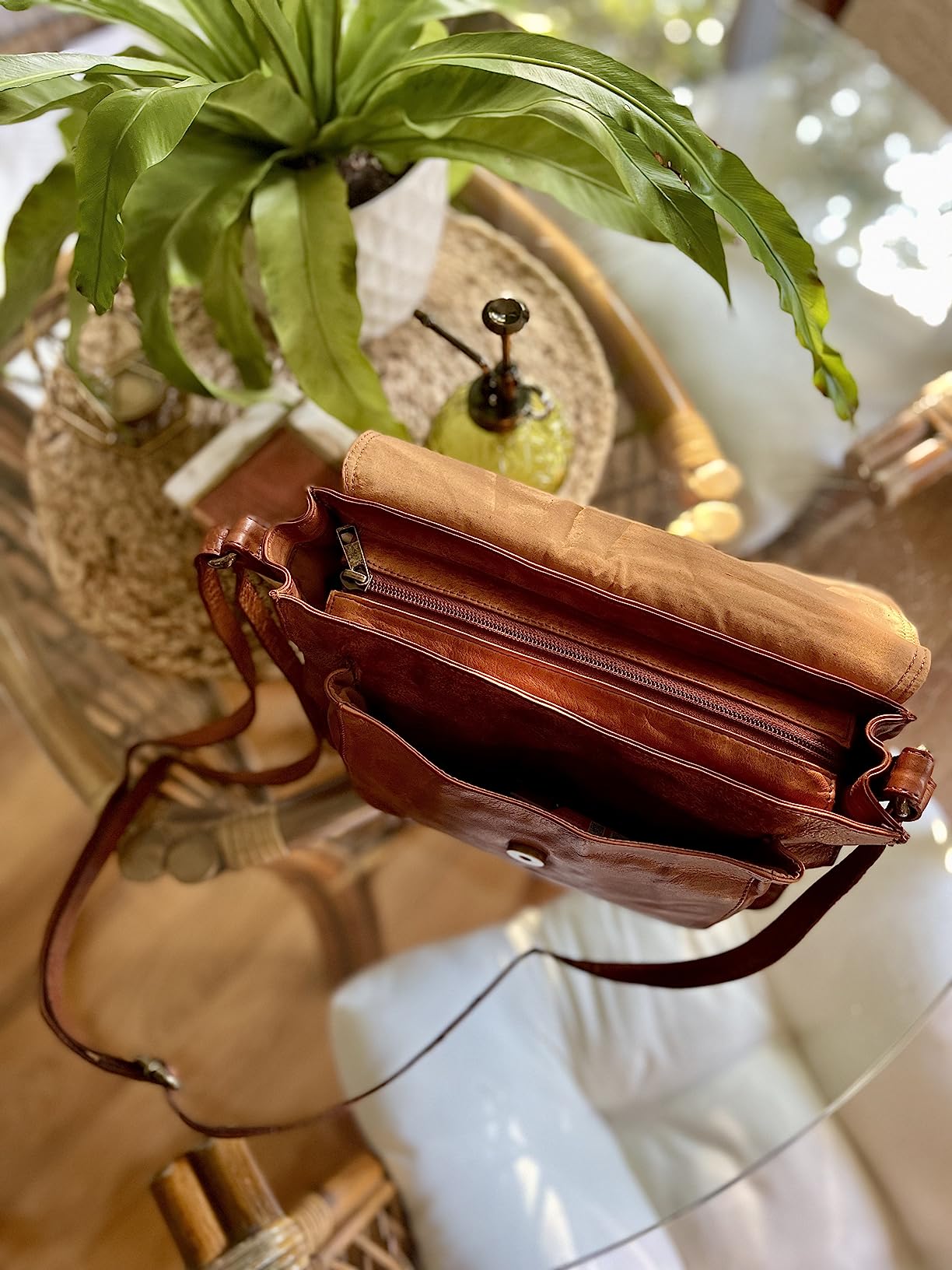 Ozora Leather Crossbody customer photo 1