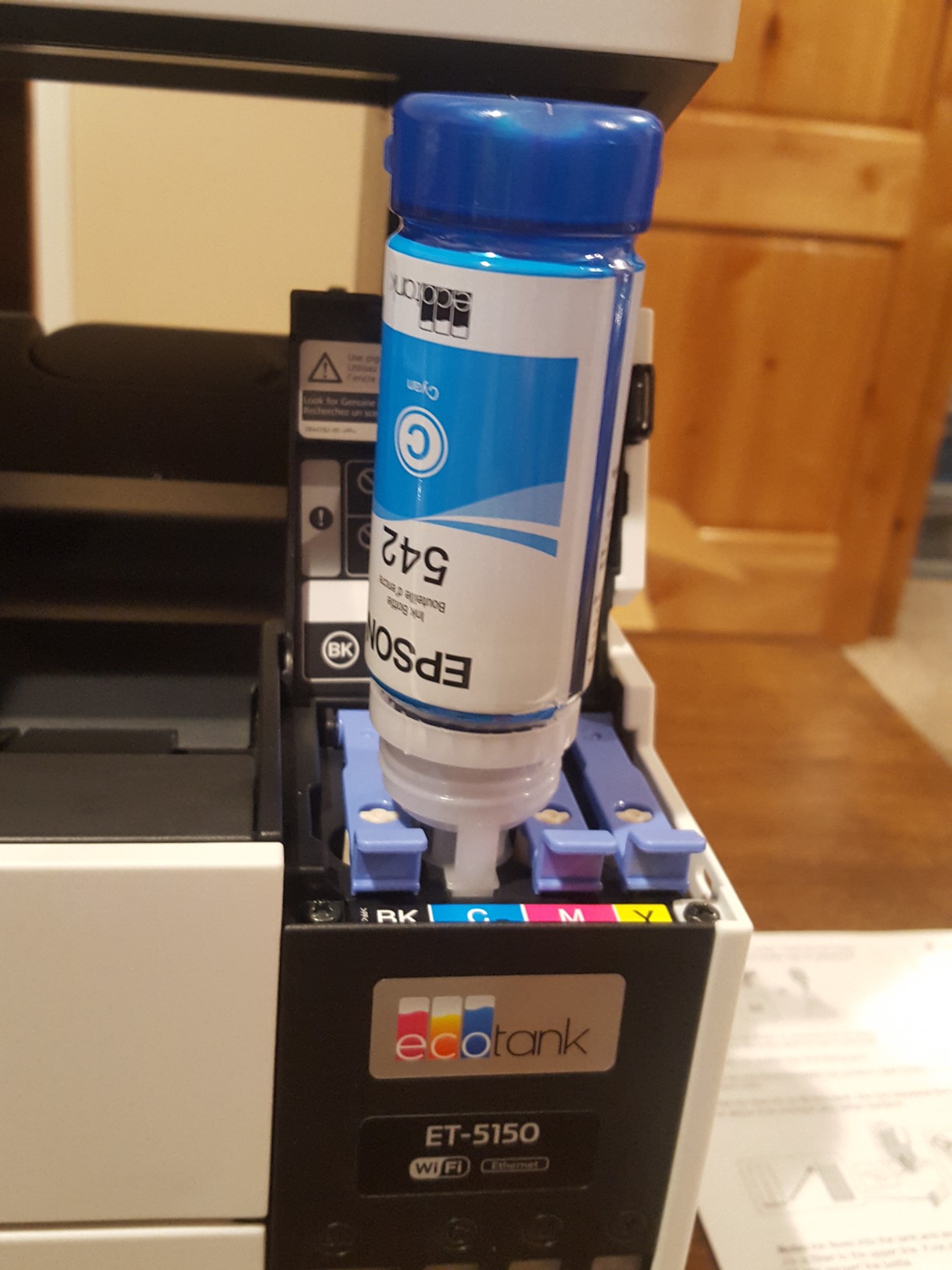 Epson EcoTank Pro ET-5150 Wireless Color All-in-One Supertank Printer customer photo 1