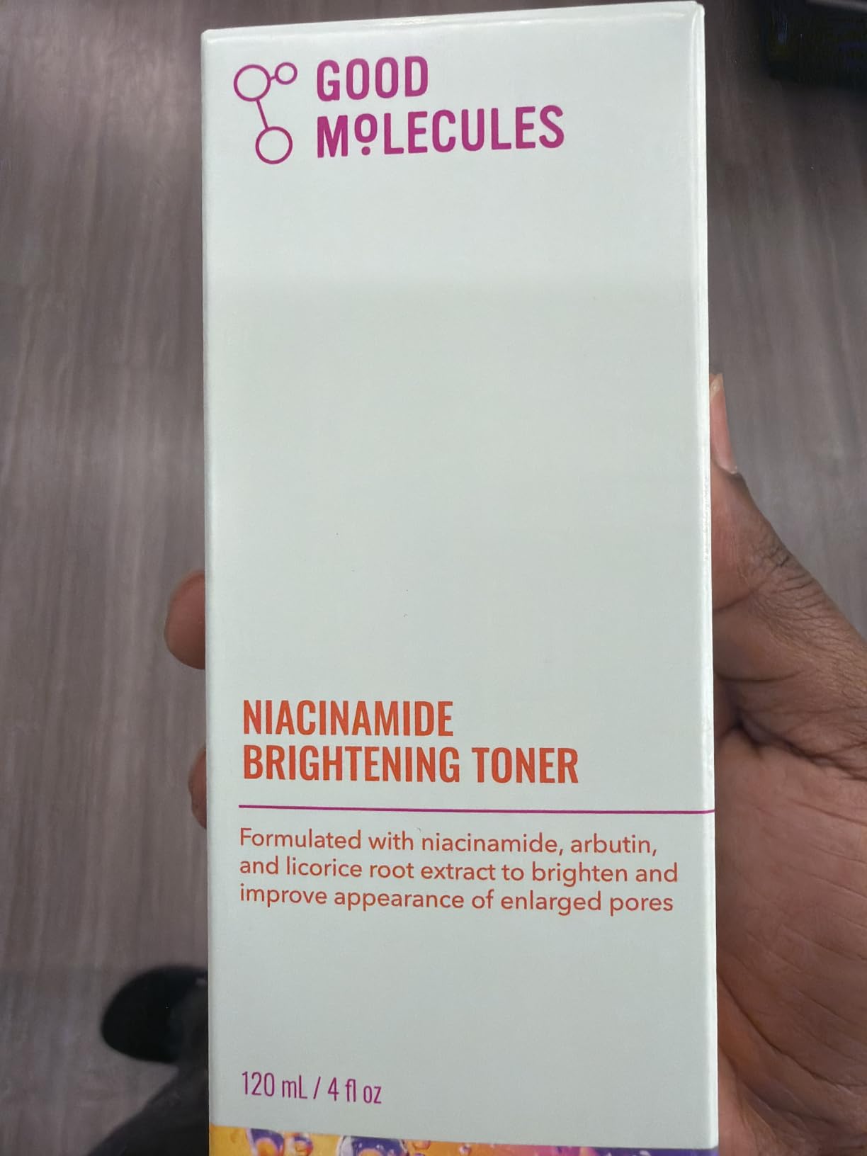 Good Molecules Niacinamide Brightening Toner, Travel Size, 1 fl oz customer photo 1