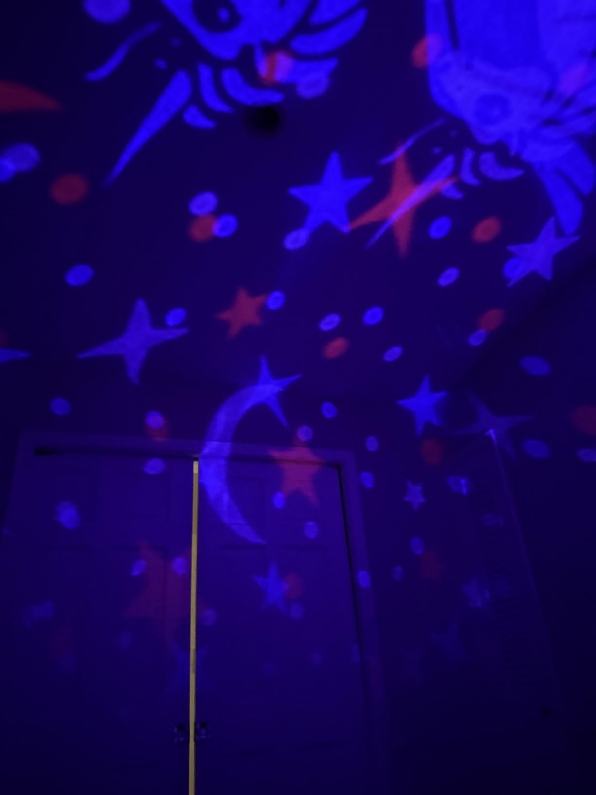 Night Light for Kids Sensory Toys, 6 Films Star Projector Light for Bedroom | 78 Lighting Ceiling Star Gifts for Baby Toddler Boy Autism Toys, 360°Rotion Rechargeable Sensory Lights Projector Room Decor customer photo 2