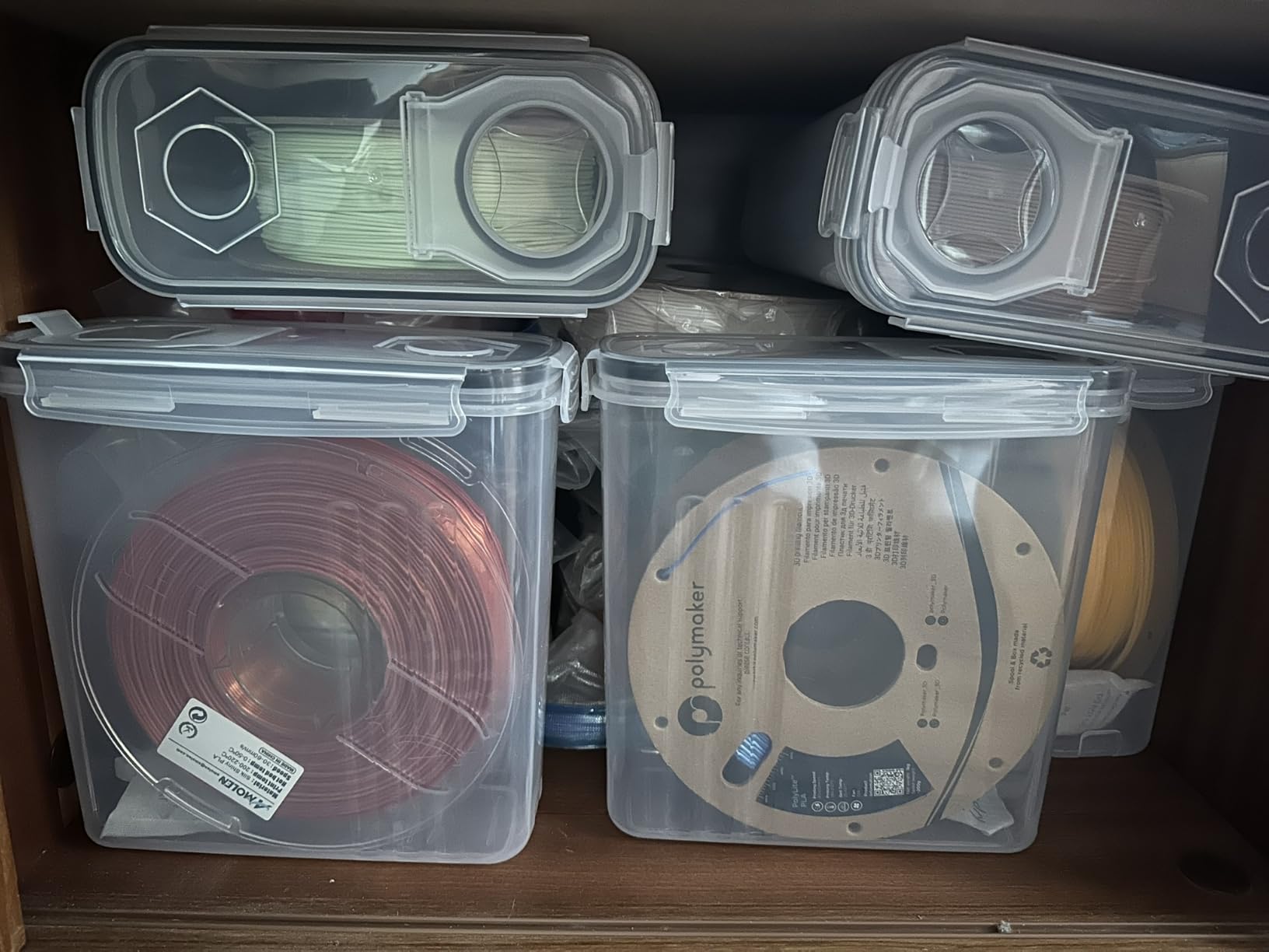 5PCS Large Cereal Containers Storage [4L/135.2 oz], Food Storage Containers customer photo 2