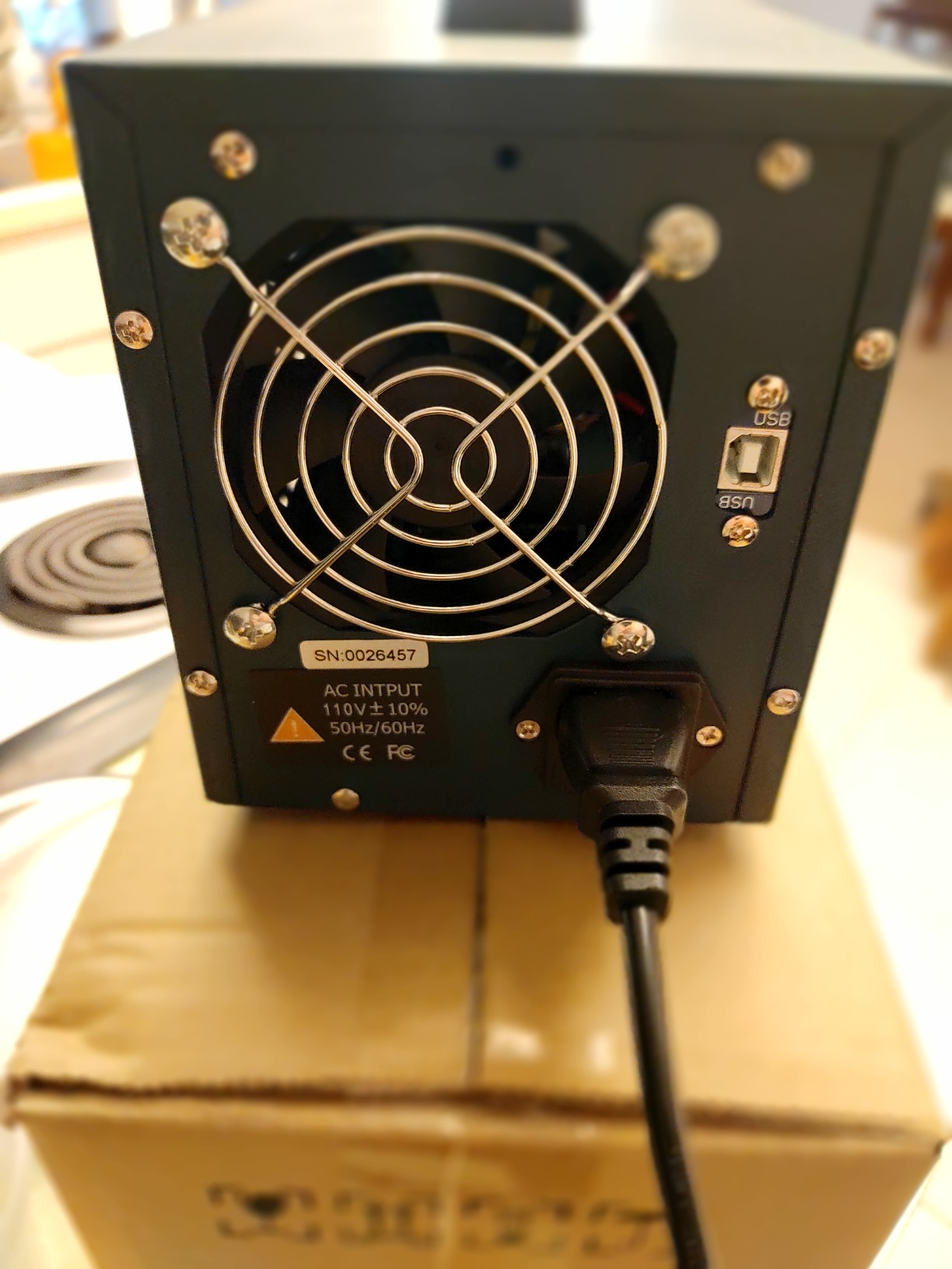 Programmable DC Power Supply (0-30 V 0-10 A) HM310T High Precision 4-Digit Voltage Current Power Time Display Variable Switching Digital Power Supply with PC Software and USB Interface customer photo 2