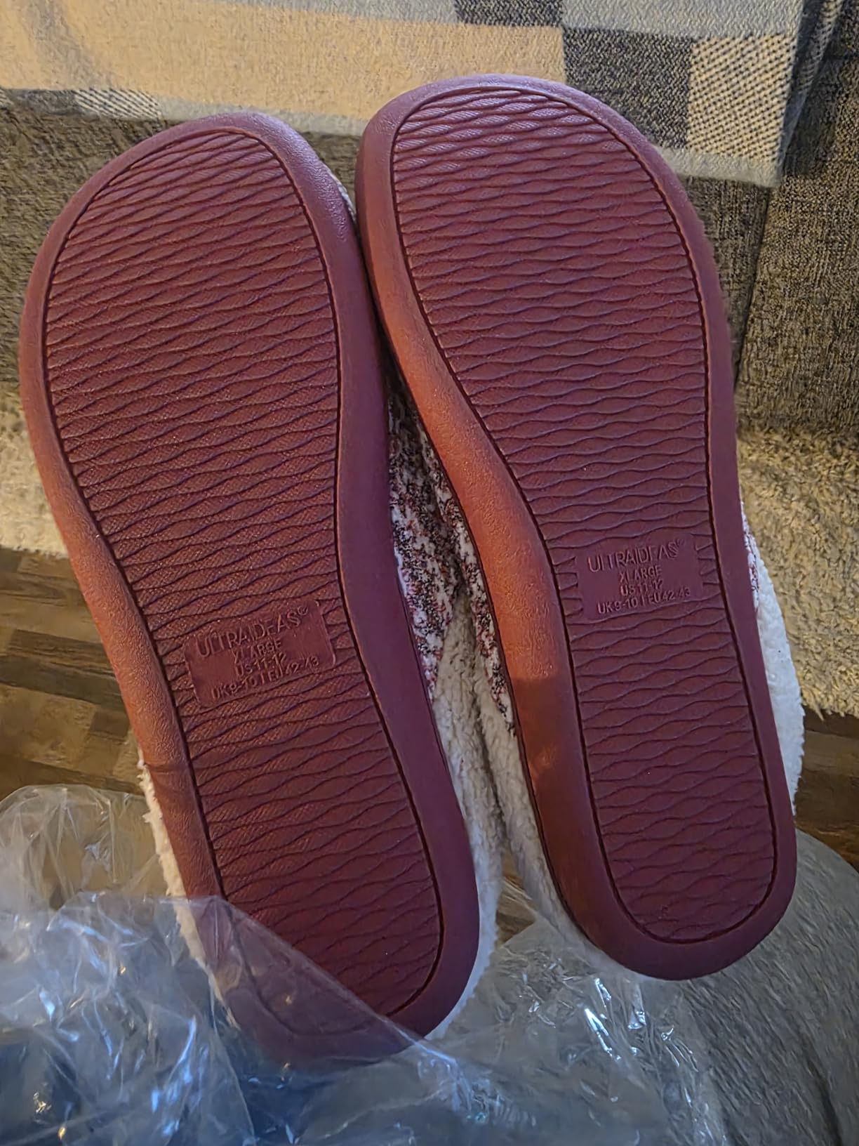 ULTRAIDEAS Women's Indoor Outdoor Slipper Memory Foam customer photo 1