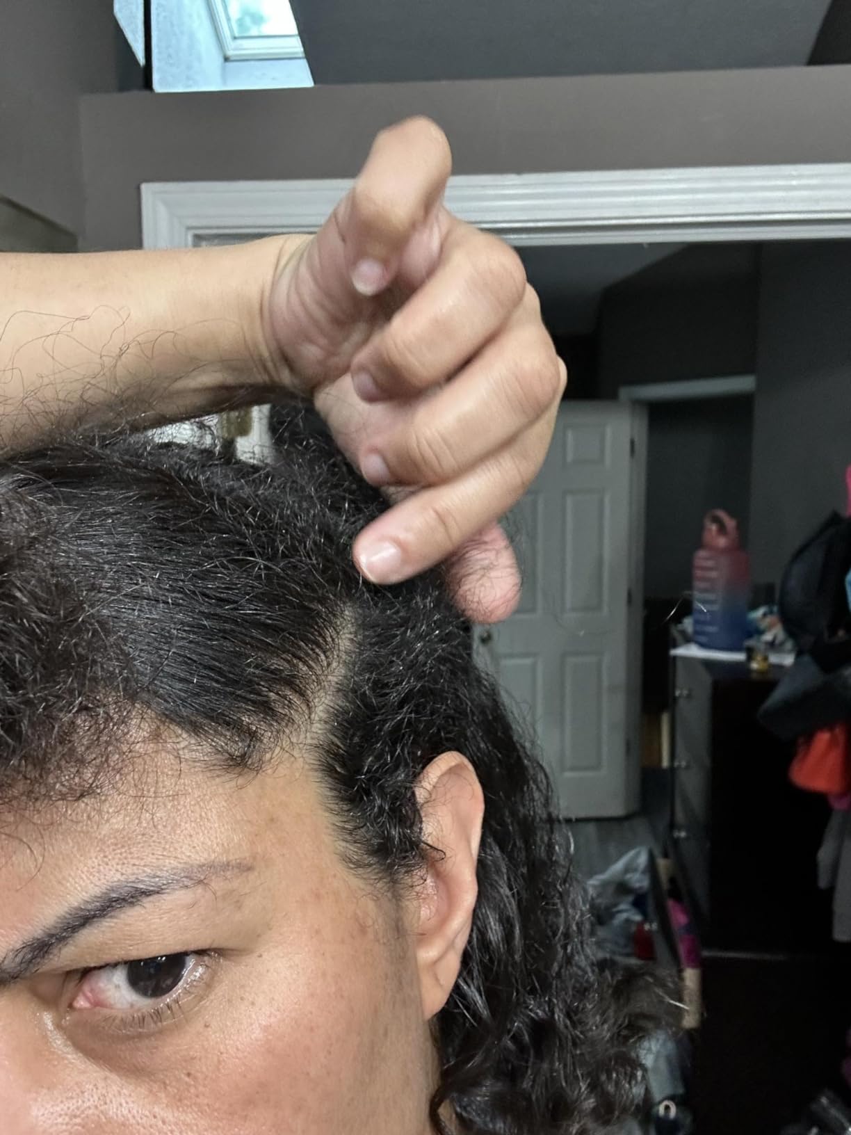CURLSMITH Bond Curl Rehab Salve - Protein-Rich Treatment, Bond-Building Hair Treatment, For All Curl Types, Vegan & Cruelty Free customer photo 2