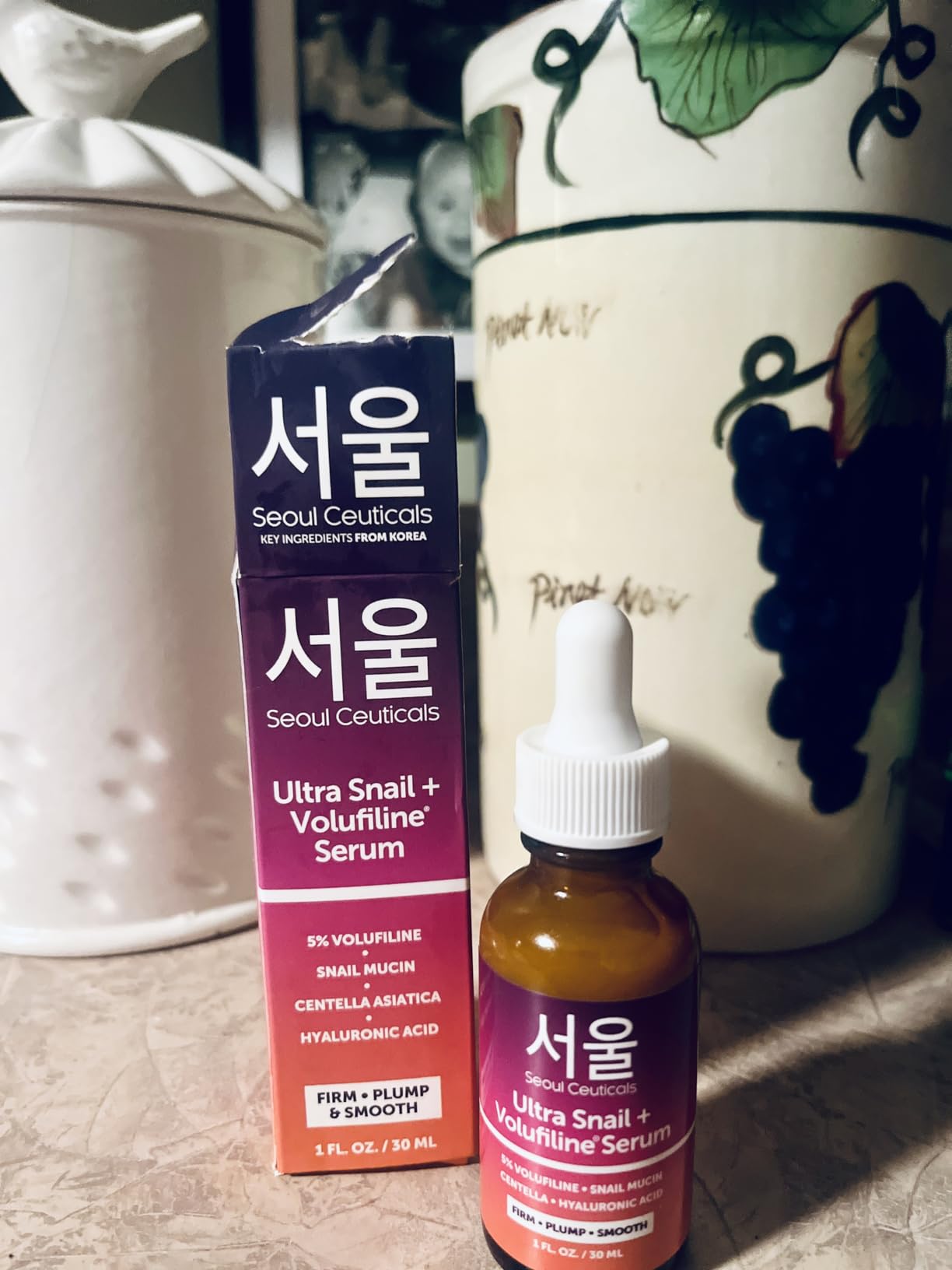 SeoulCeuticals Korean Skin Care 97.5% Snail Mucin Serum for Face K Beauty customer photo 2