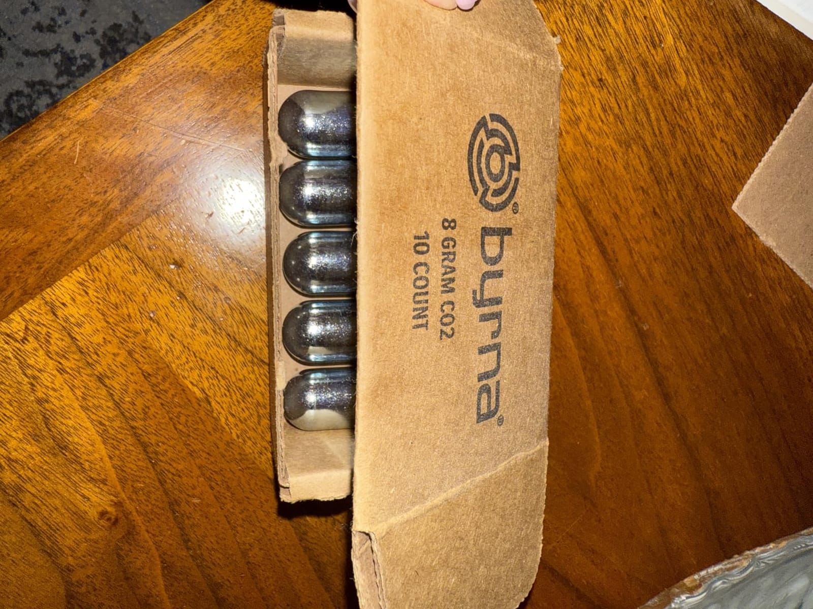 Byrna 8 Gram CO2 + Oiler Cartridges | 10 Count Pack | for Byrna SD/CL/HD/EP - (9 CO2 + 1 Oiler Cylinders) customer photo 1