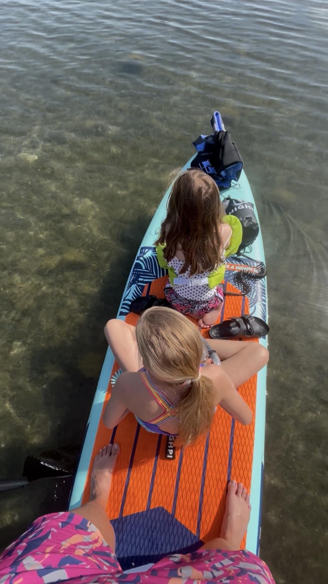 Inflatable Stand Up Paddle Board for Youth and Adults – Wide Sup with Premium Accessories, Blow Up Paddleboard for Surfing, Fishing, Yoga & More customer photo 2