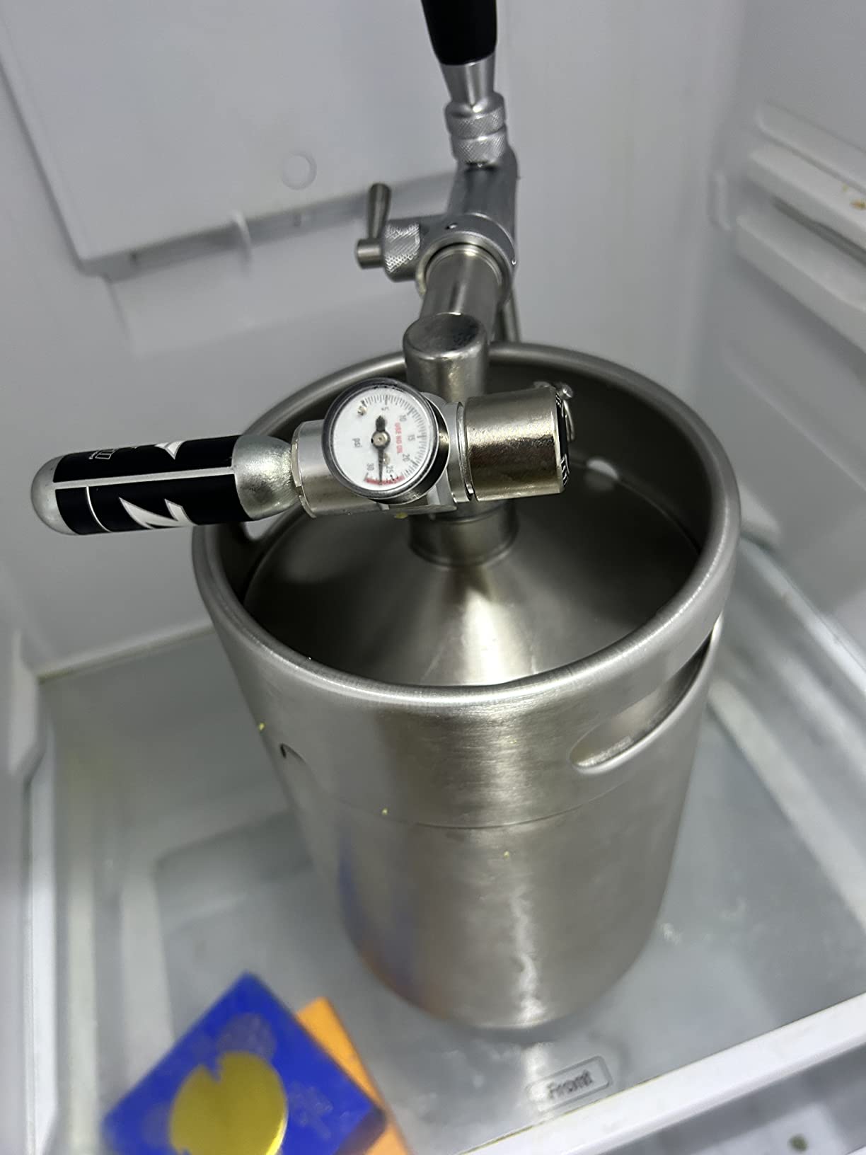 TMCRAFT 170oz Mini Keg with Adjustable Faucet, Pressurized Homebrew System customer photo 2