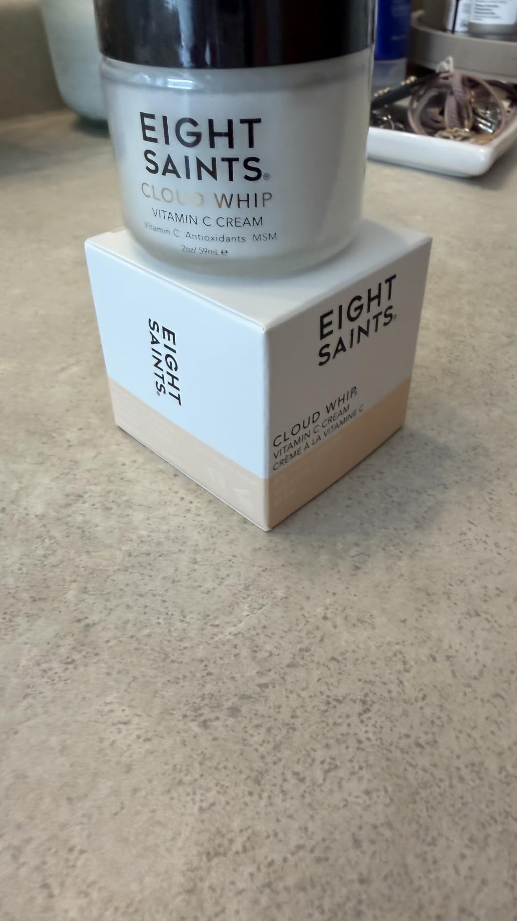 Eight Saints Skincare Cloud Whip Vitamin C Face Moisturizer, Day Cream For Women, Anti Aging Cream To Reduce Fine Lines and Wrinkles, with Vitamin B5, Cocoa Butter, and Jojoba Oil, 2 Ounces customer photo 2
