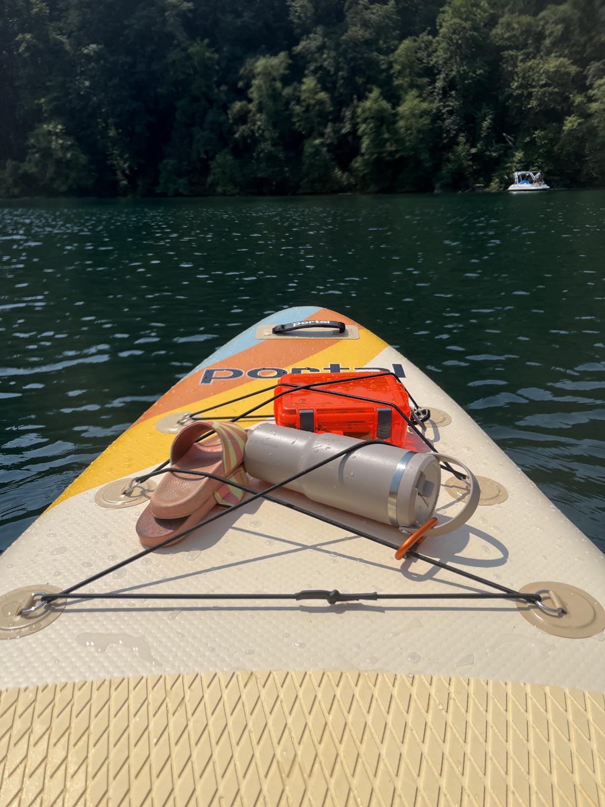 PORTAL SUP Inflatable Paddle Board for Adults 10'6'' Stand Up Paddleboard,Non-Slip Deck Blow up Paddle Boards with Adjustable Paddle, Carry Bag, and Repair Kit customer photo 2