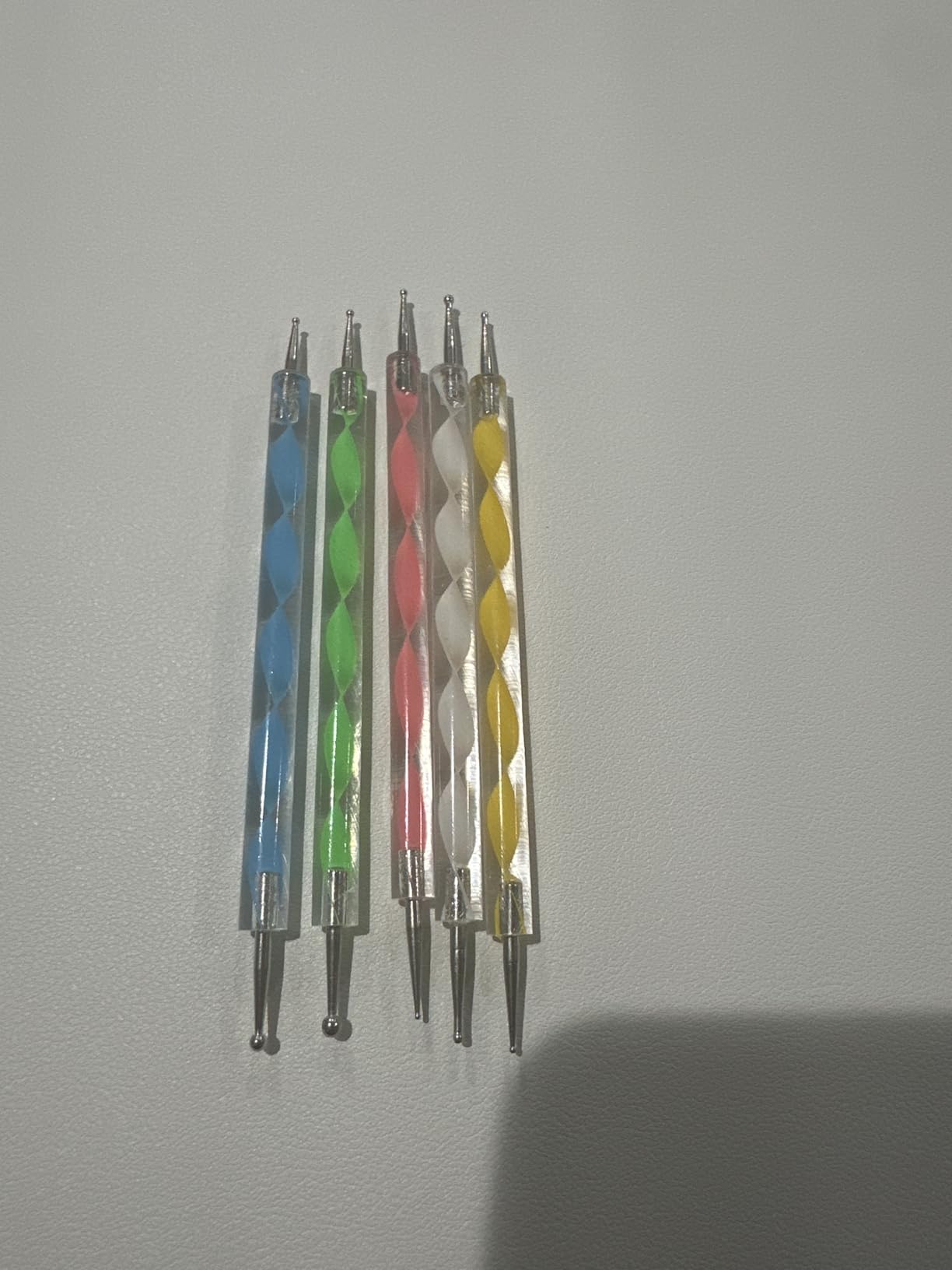 5PCS Dotting Pens with 3 PCS Nail Painting Brushes, Nail Art Design Tools customer photo 1