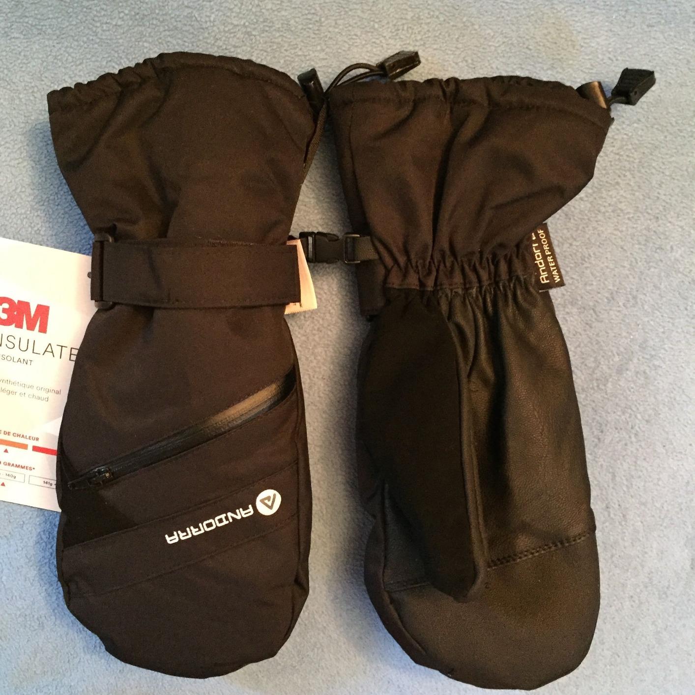ANDORRA Women's Touchscreen Ski and Snowboarding Mitten with Diagonal Zippered customer photo 1