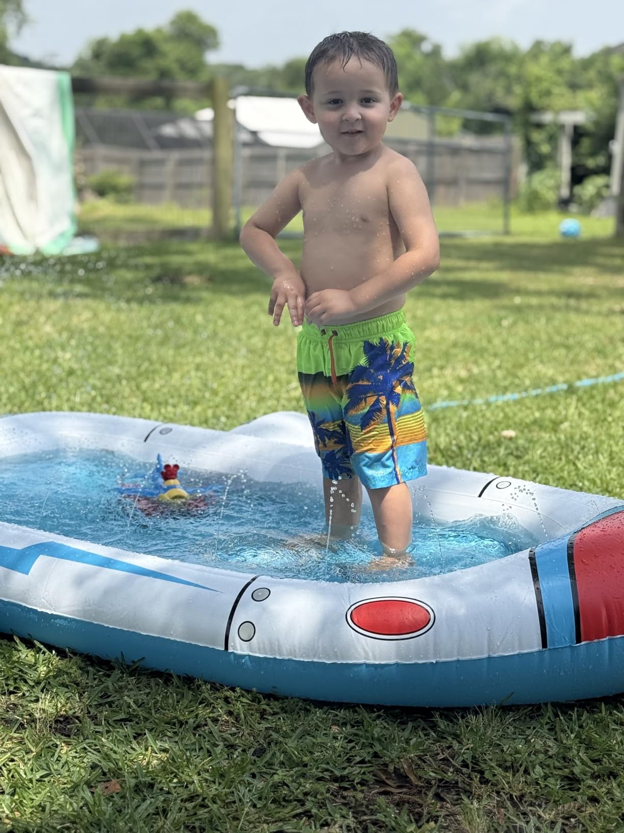 Kiddie Pool Splash Pad for Kids 68
