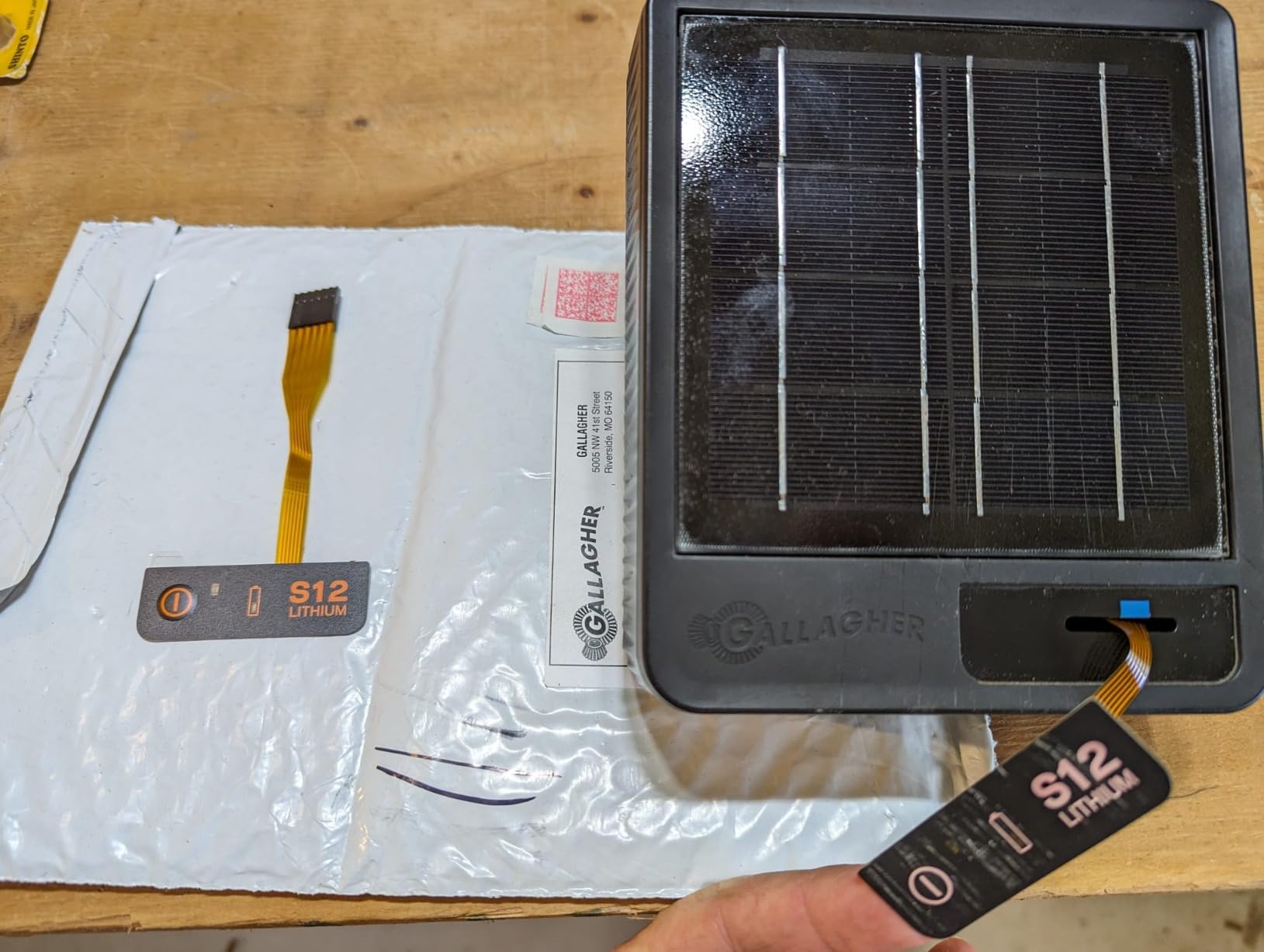 Gallagher S12 Solar Fence Charger | Solar Electric Fence Energizer | 4 Miles of Protection | For Livestock, Goats, and Small Pastures | 3-Year Warranty And U.S. Support customer photo 1