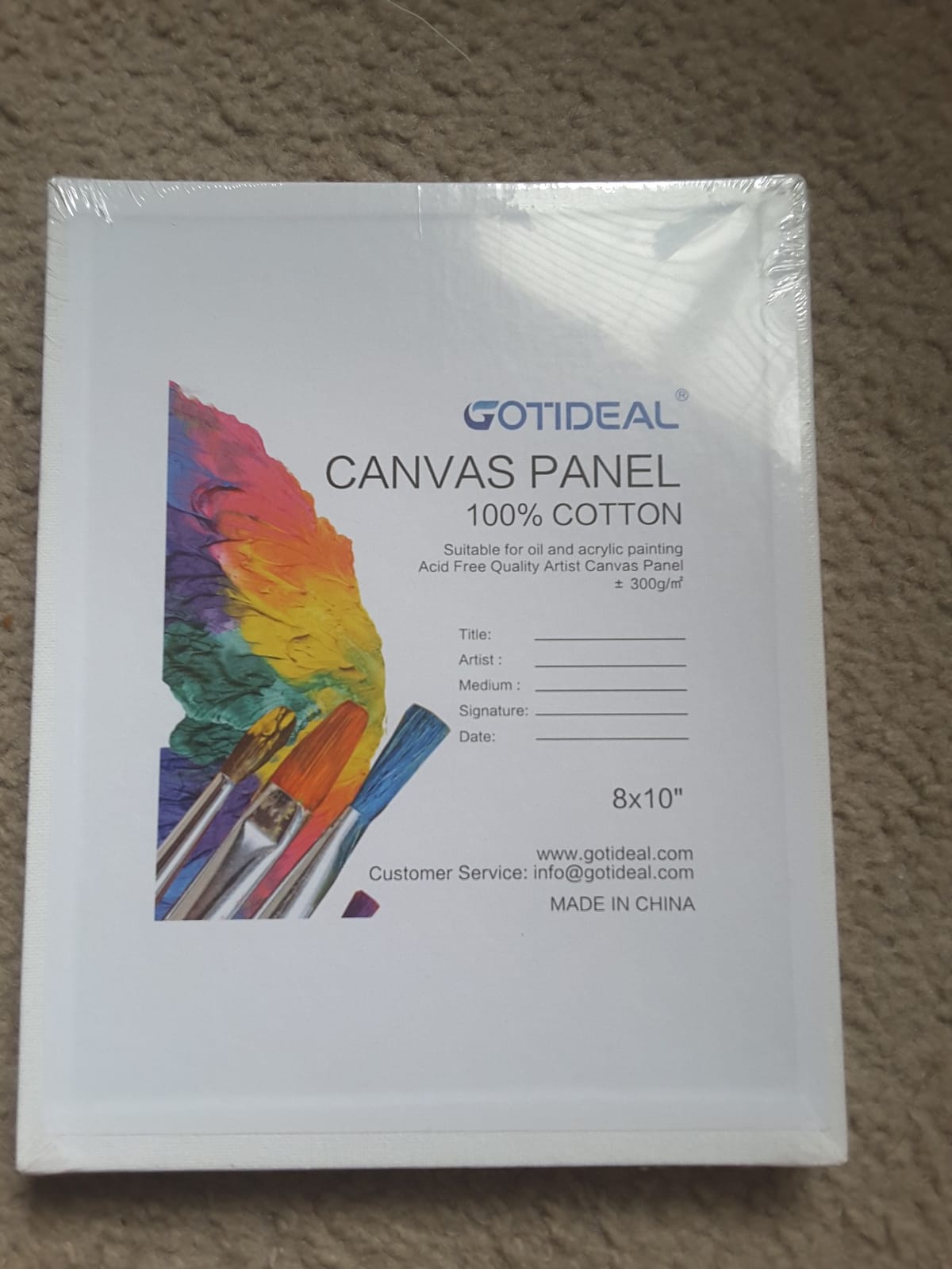 GOTIDEAL Canvas for Painting 18 Pcs Muti Pack, Canvas Boards for Painting customer photo 2