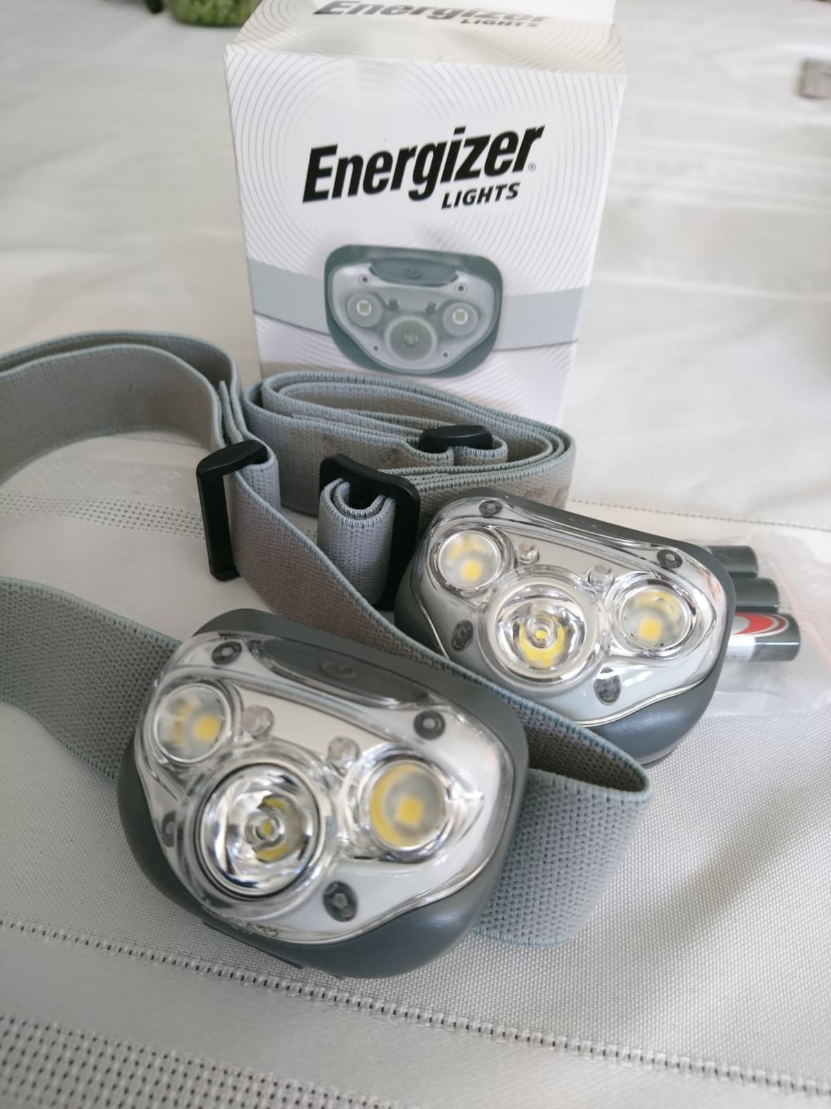 Energizer LED Headlamp PRO (2-Pack), IPX4 Water Resistant Head Light | Hands-free light, camping headlamps for indoor and outdoor use, 260 lumens, head lights for forehead, 3 modes customer photo 1