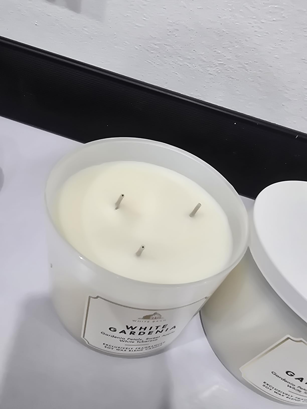 Bath & Body Works 3-Wick Candle, White Gardenia, Soy Wax Blend customer photo 2