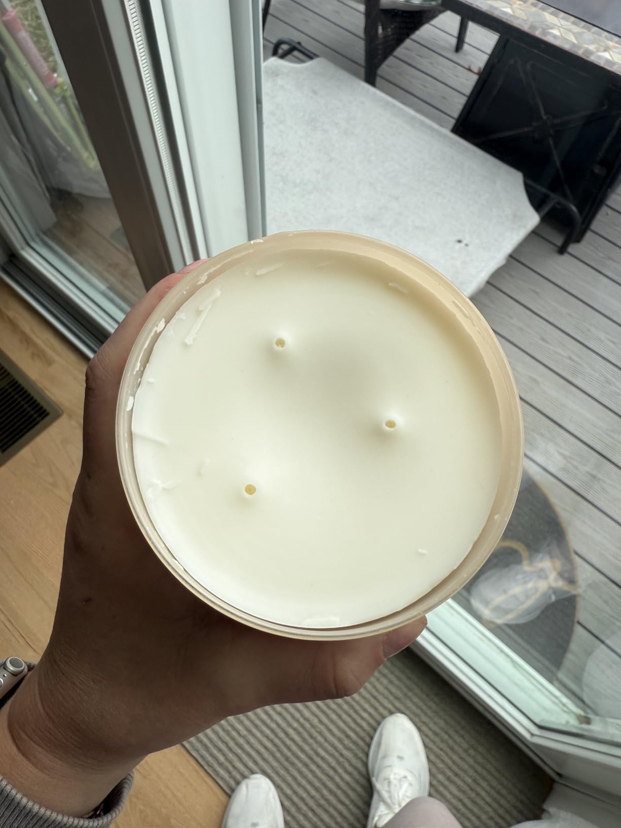 Bath & Body Works 3 Wick Candle, Cinnamon Spiced Vanilla customer photo 2
