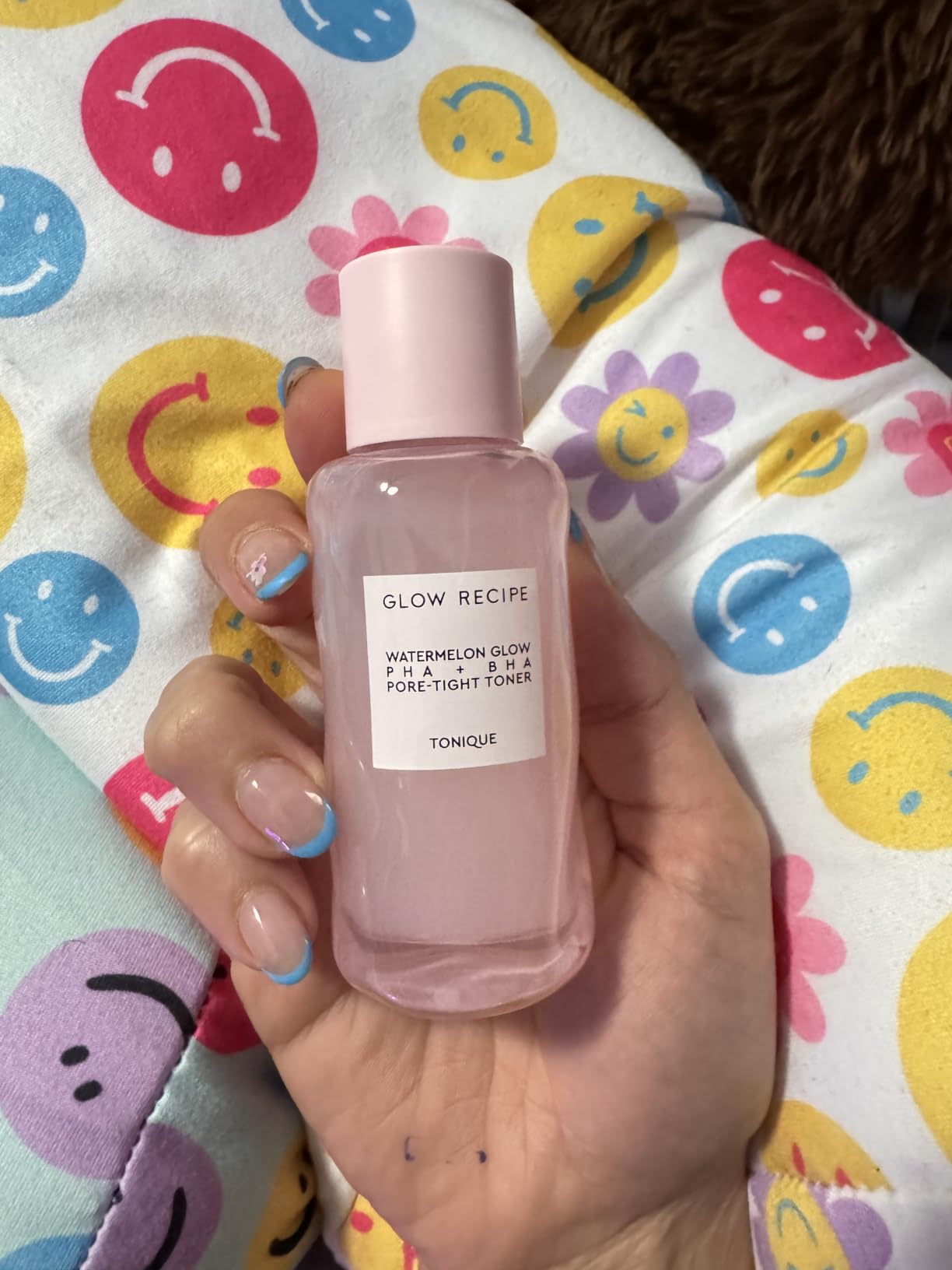 Glow Recipe PHA + BHA Face Toner, Korean Exfoliating Toner for Pores, Gentle Chemical Exfoliant + Hydrating Toner, Watermelon, Cactus Water + Glycerin (40ml) customer photo 1