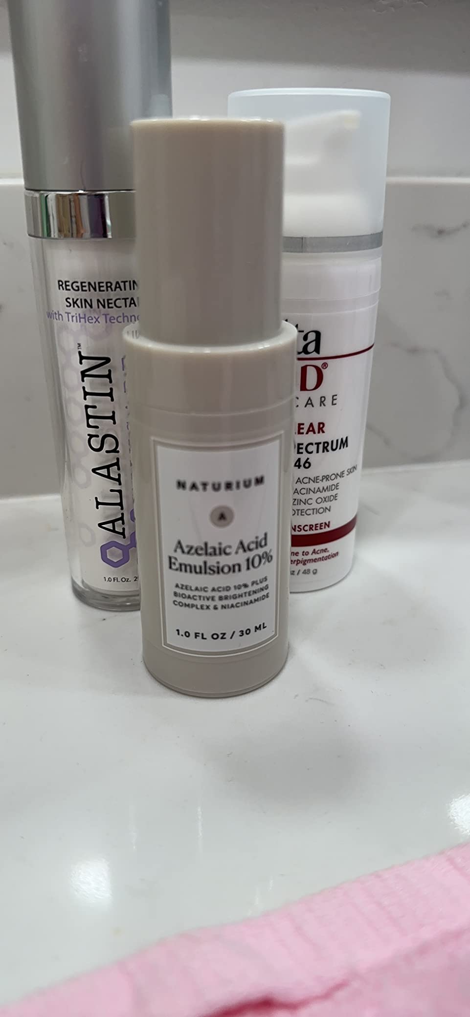 Naturium Azelaic Acid Emulsion 10% Plus Bioactive Complex & Niacinamide, Anti-Aging Skin Care, 1 oz customer photo 1