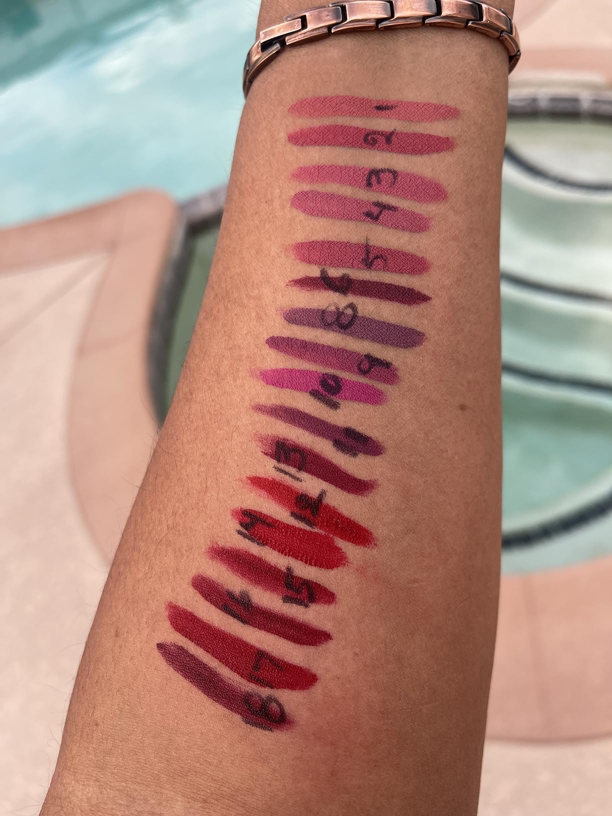 18Pcs Matte Liquid Lipstick Set, Waterproof Long Lasting Non-Stick Cup Nude Lipstick Dark Red Lipstick for Women 24 Hour High Pigmented Lip Gloss Set Mother's Day Makeup Gifts for Women customer photo 2