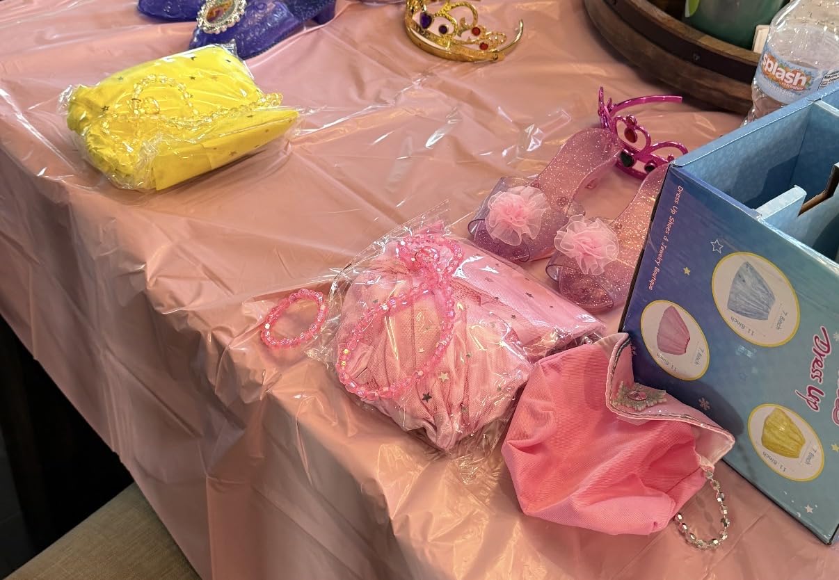 Meland Princess Dress Up Set for Girl Age 3-6 with Her First Heels & Skirts customer photo 1