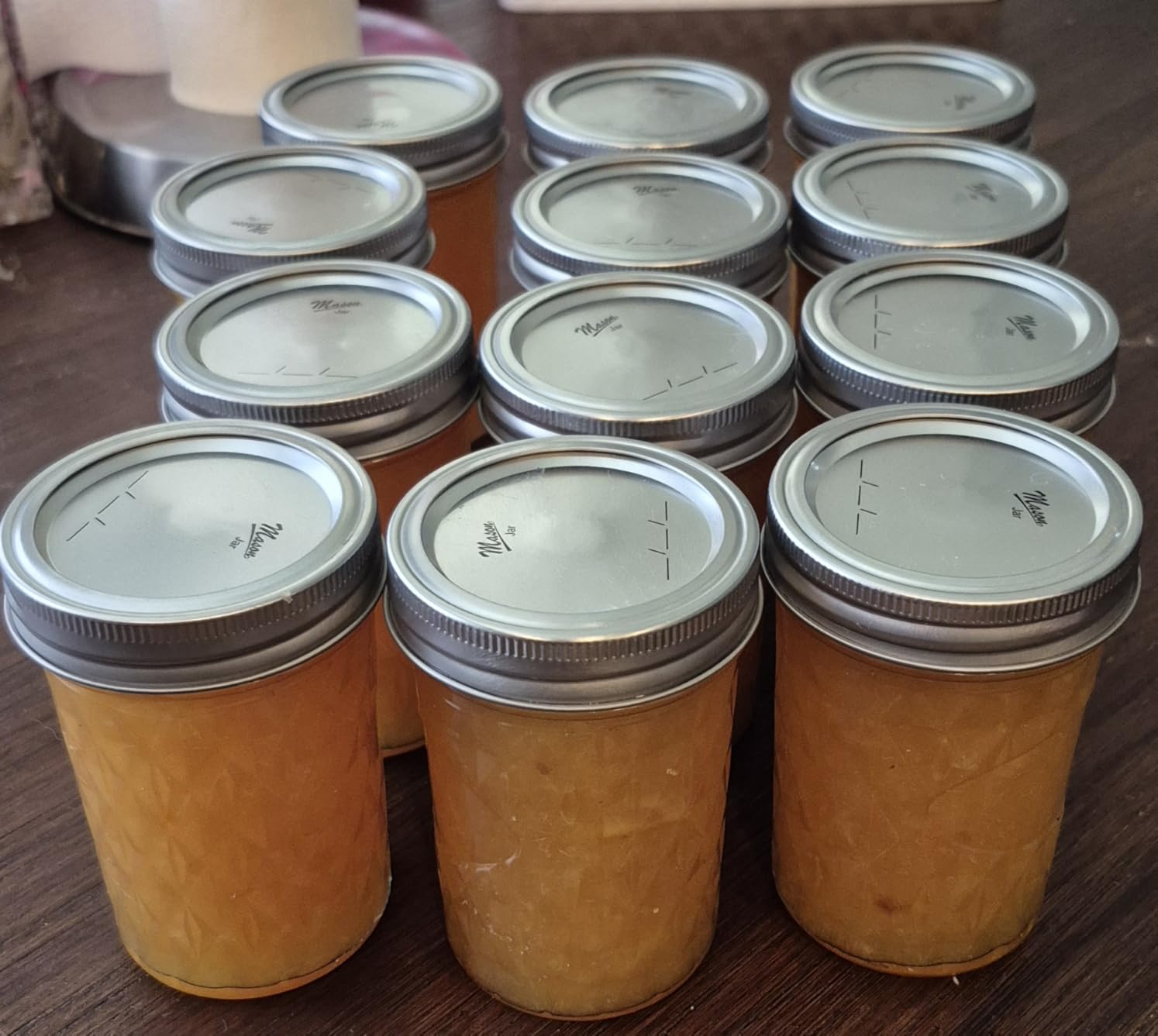 YEBODA 16 oz Wide Mouth Mason Jars with Lids, Glass Canning Jars, 12 Pack customer photo 1