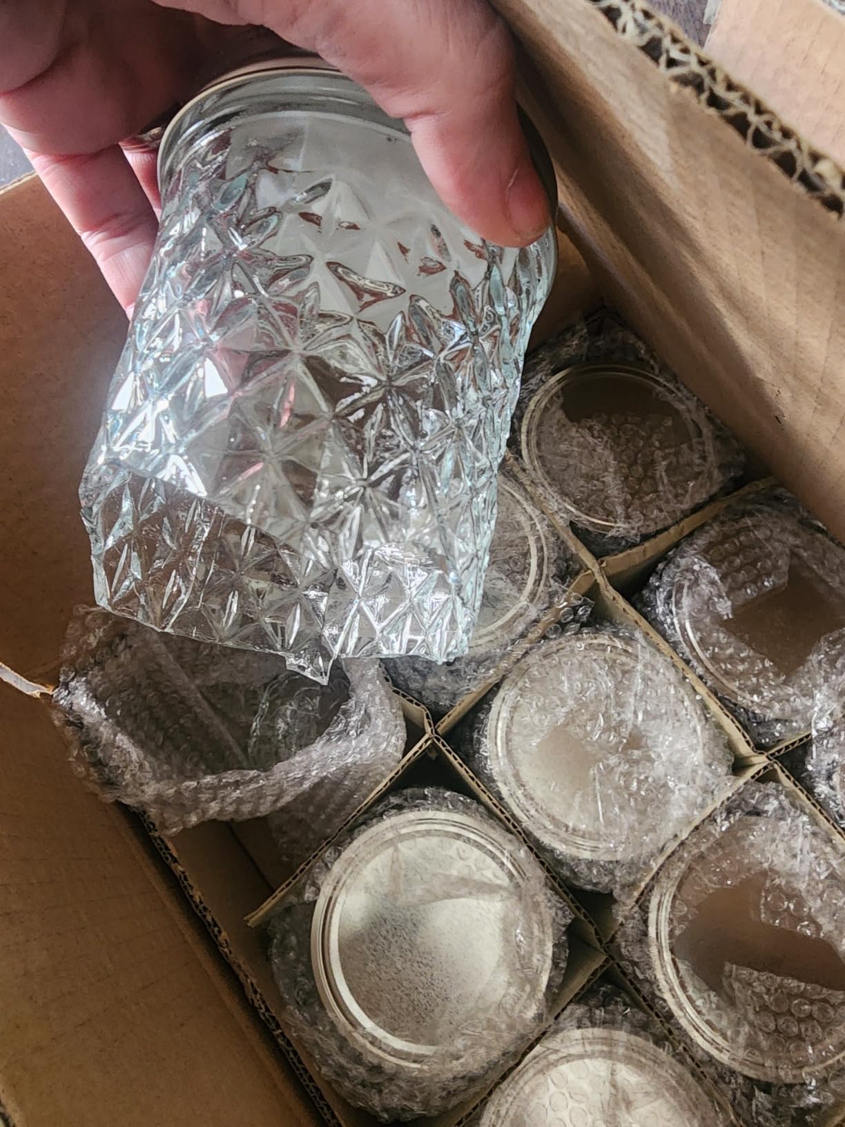 YEBODA 16 oz Wide Mouth Mason Jars with Lids, Glass Canning Jars, 12 Pack customer photo 2