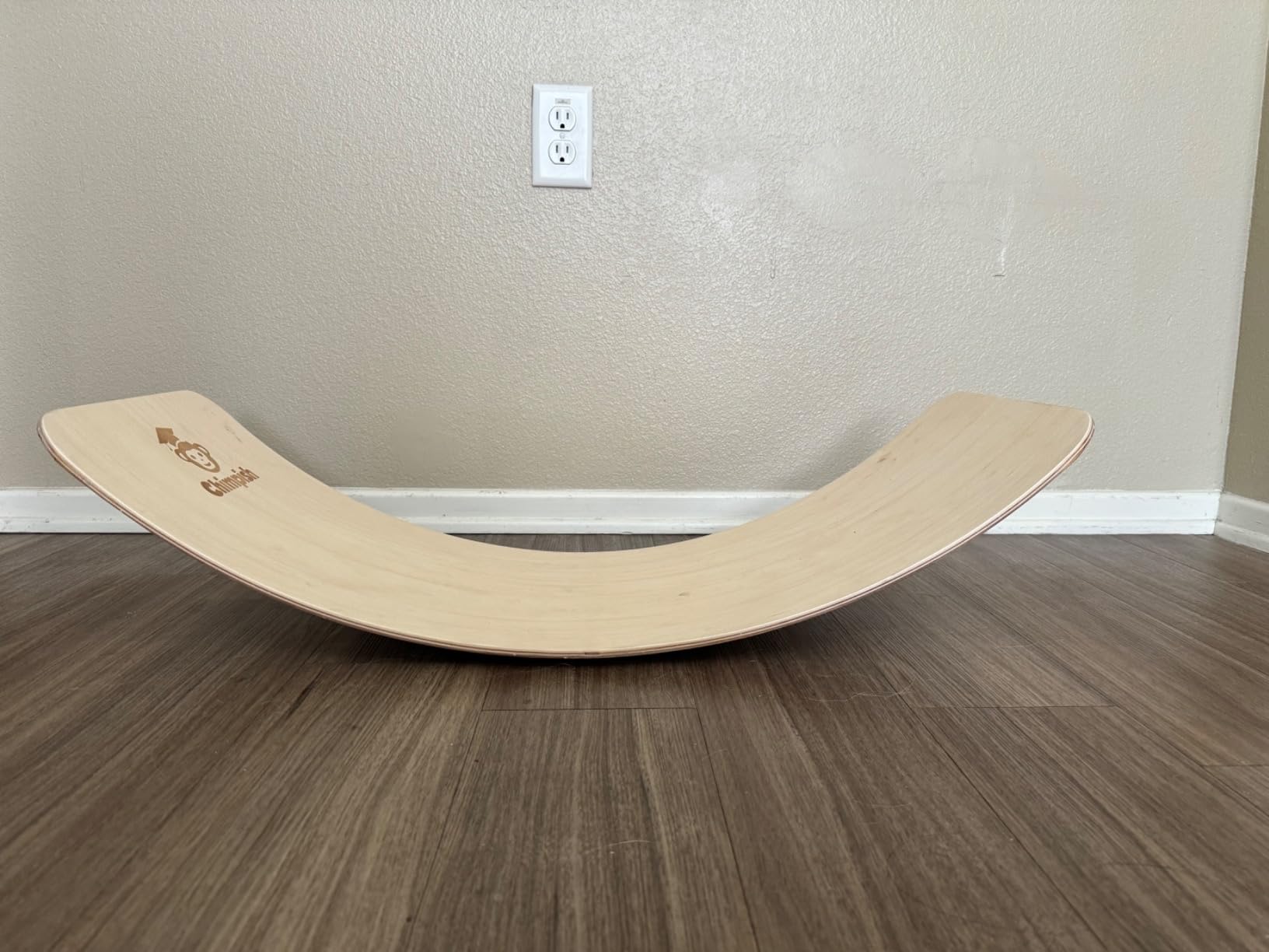 Wooden Balance Board - 37 inch Finger Safe Wobble Board for Toddlers, Wooden Balance Board for Kids customer photo 1