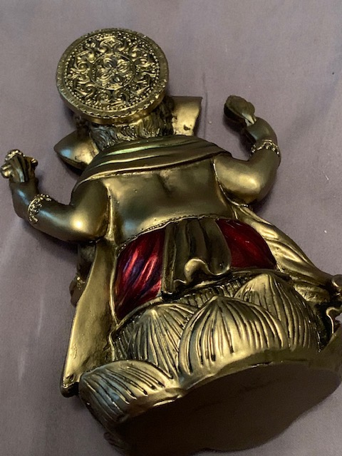 JORAE Ganesh Statue Elephant Buddha Home Decor Hindu Figurine 7.2
