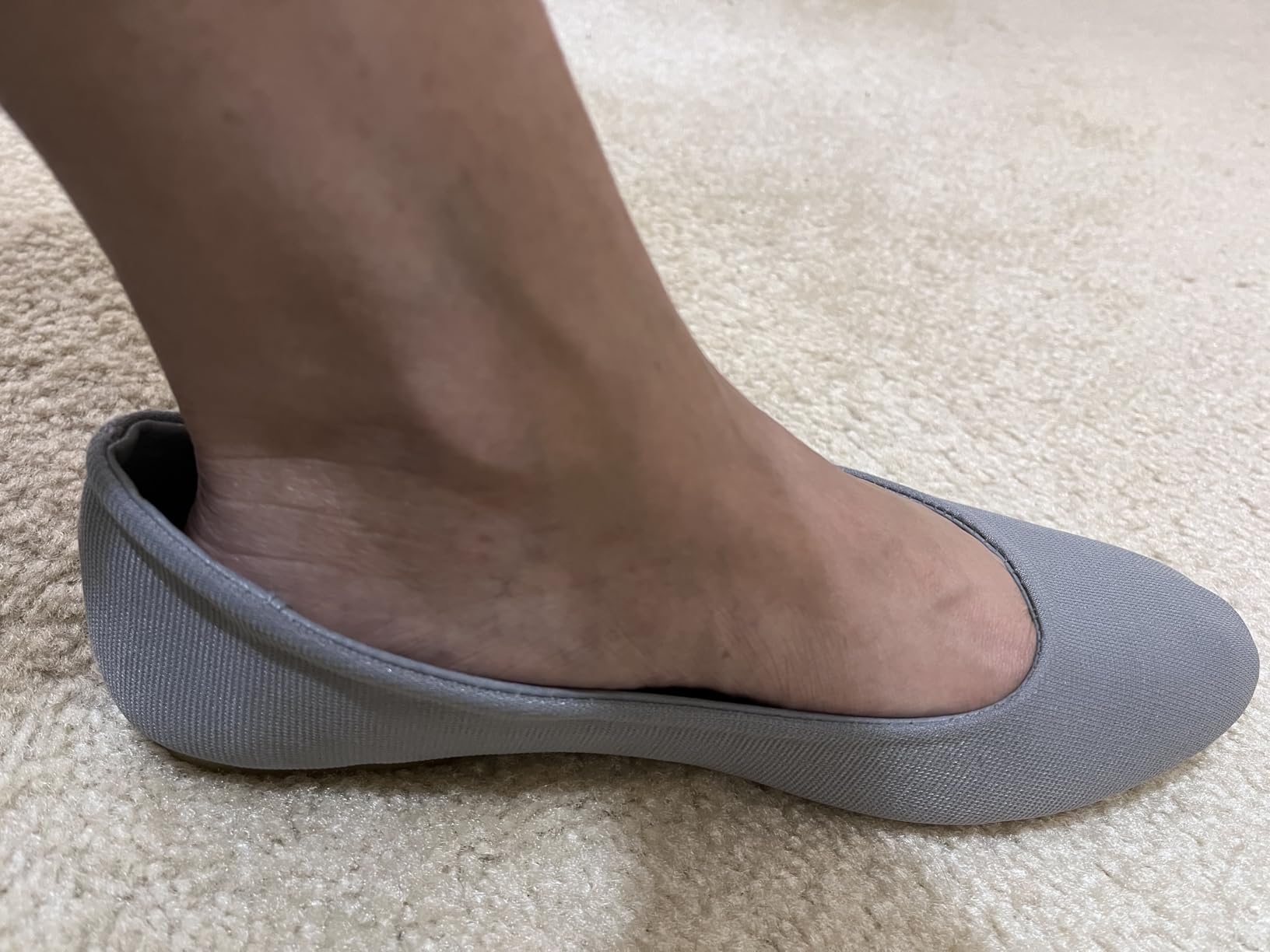 Obtaom Round Toe Women Flat Shoes Slip on Girls Dress Black Ballet Flats customer photo 2